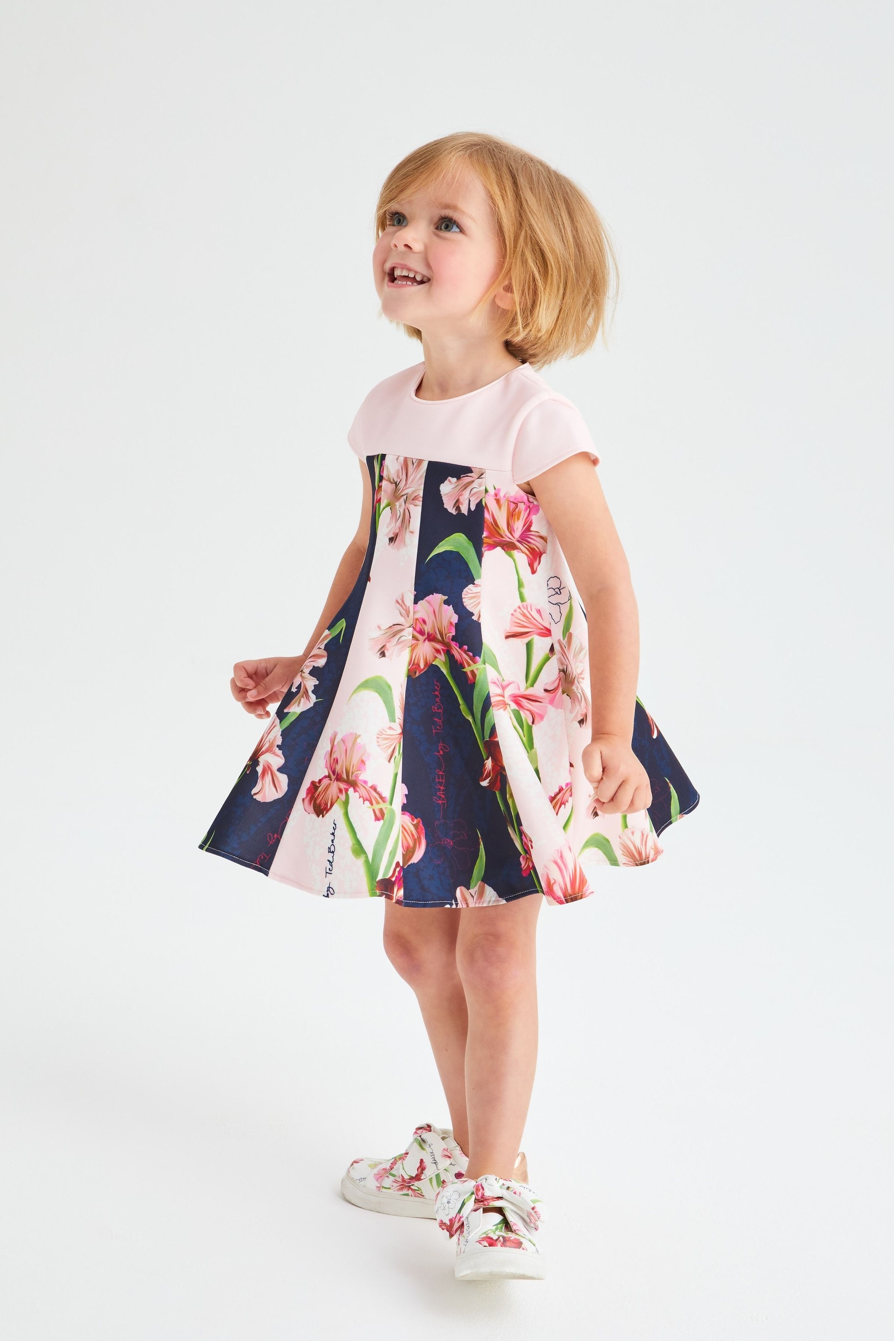 Buy Baker by Ted Baker Floral Scuba Dress from the Next UK online shop