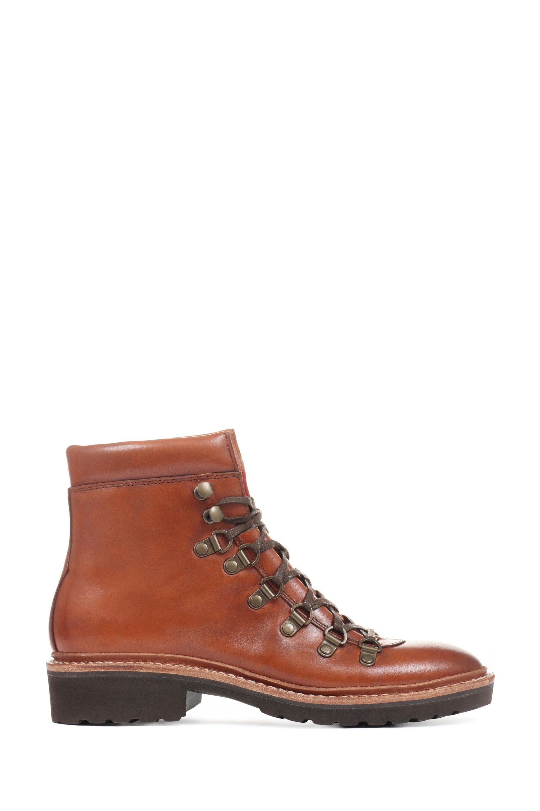 joules leather hiker boot
