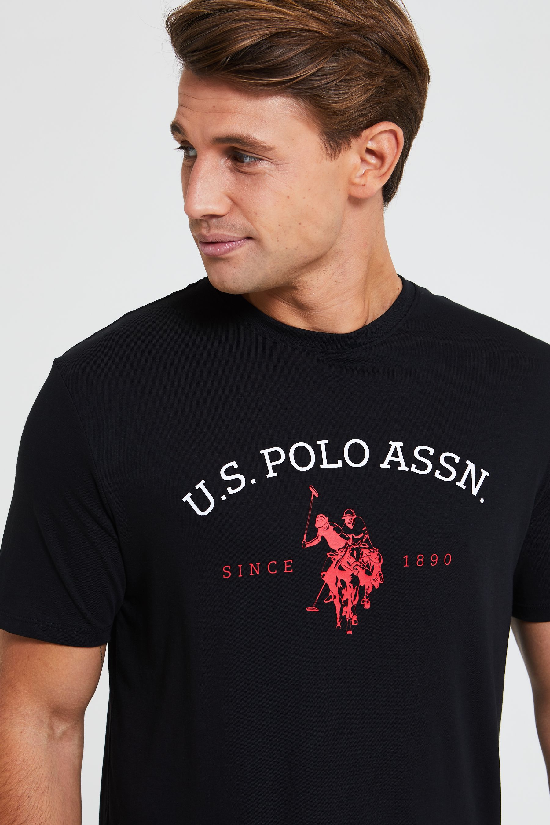 Buy U.S. Polo Assn. Graphic T-Shirt from Next Ireland