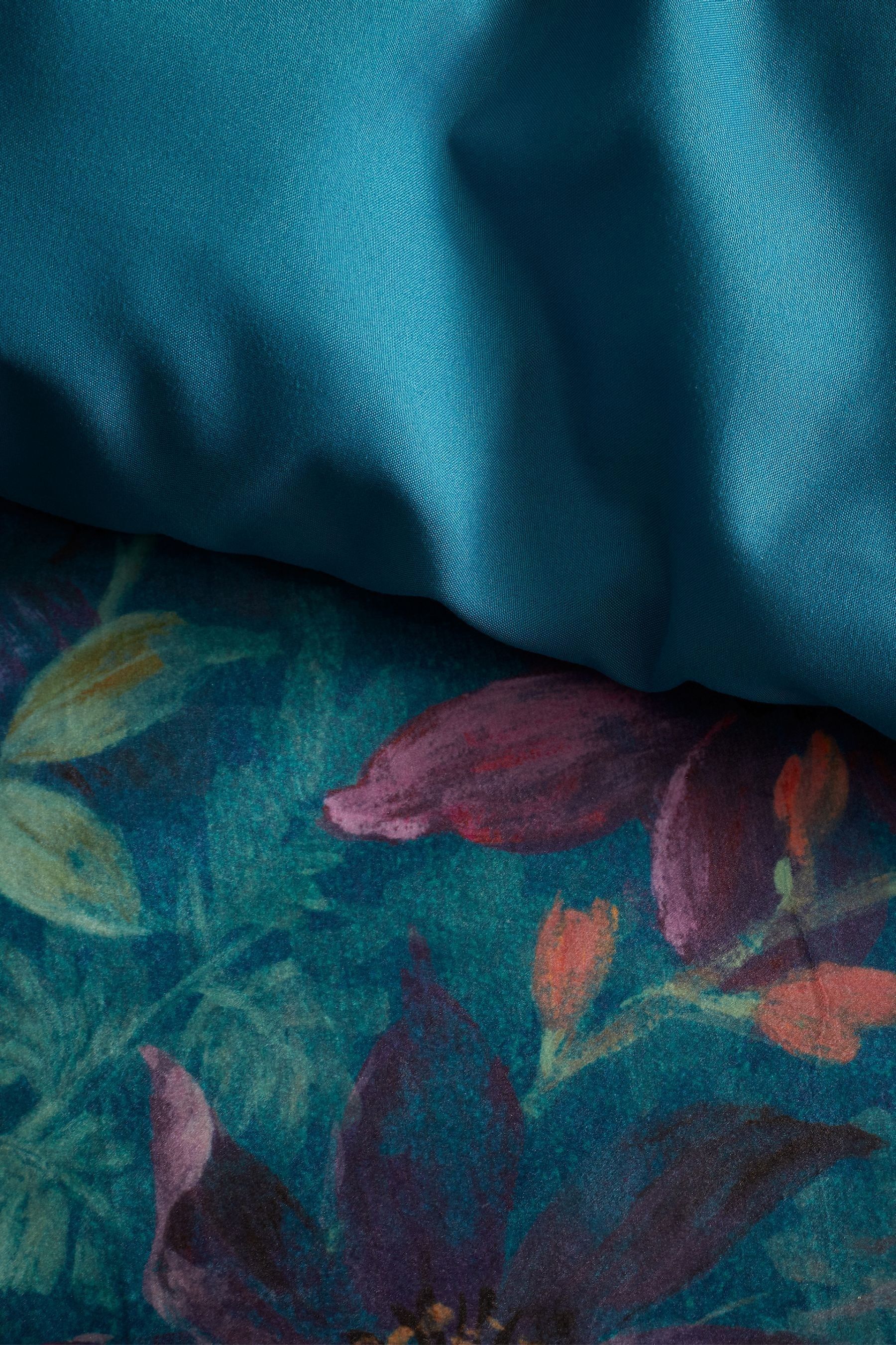 Buy Bridgerton by Catherine Lansfield Romantic Floral Soft Velvet Duvet