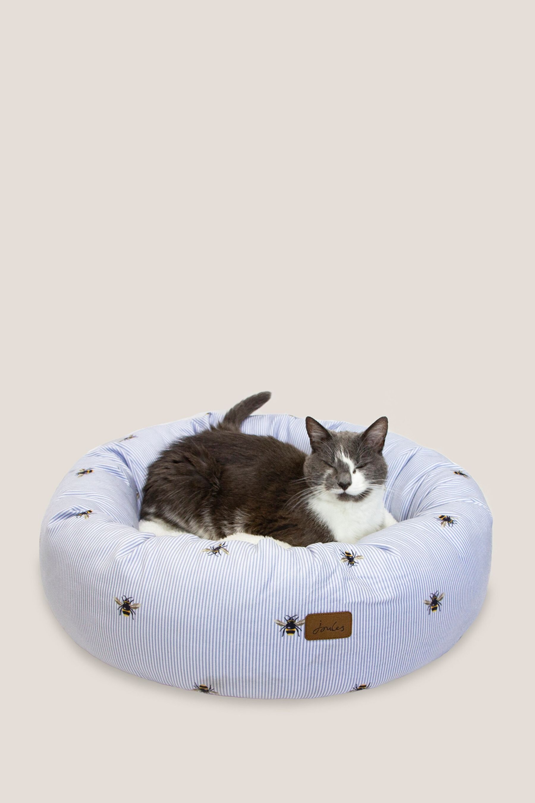 Buy Joules Blue Ticking Bee Pet Bed from the Next UK online shop