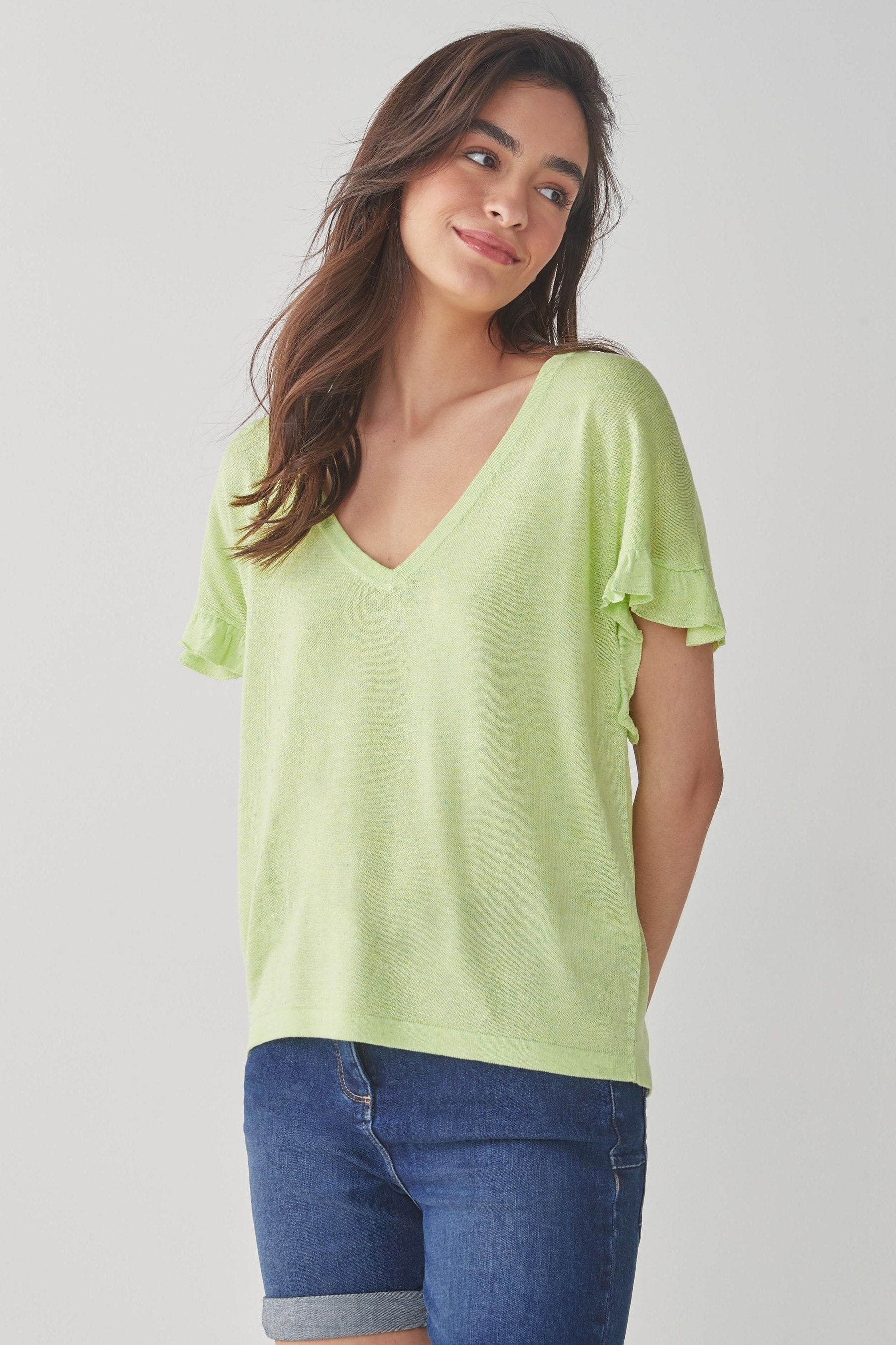 buy-ruffle-sleeve-t-shirt-from-the-next-uk-online-shop