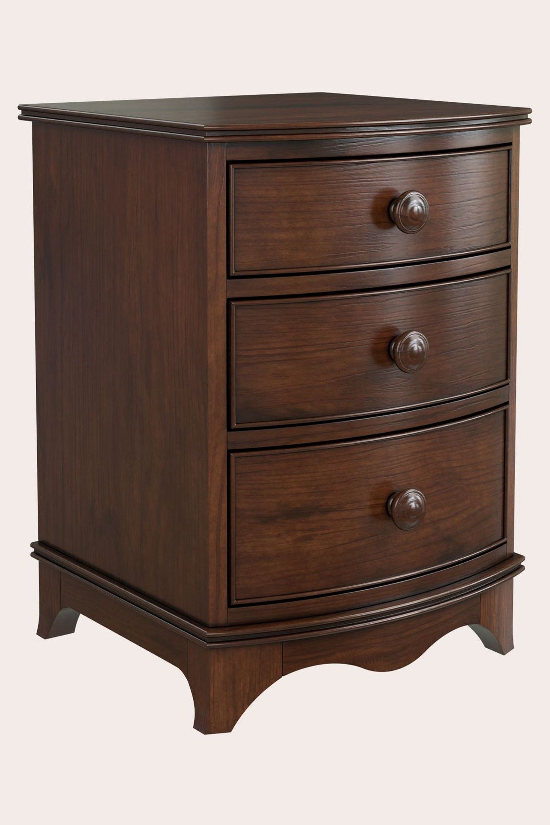 Buy Laura Ashley Broughton 3 Drawer Bedside Chest from Next Ireland