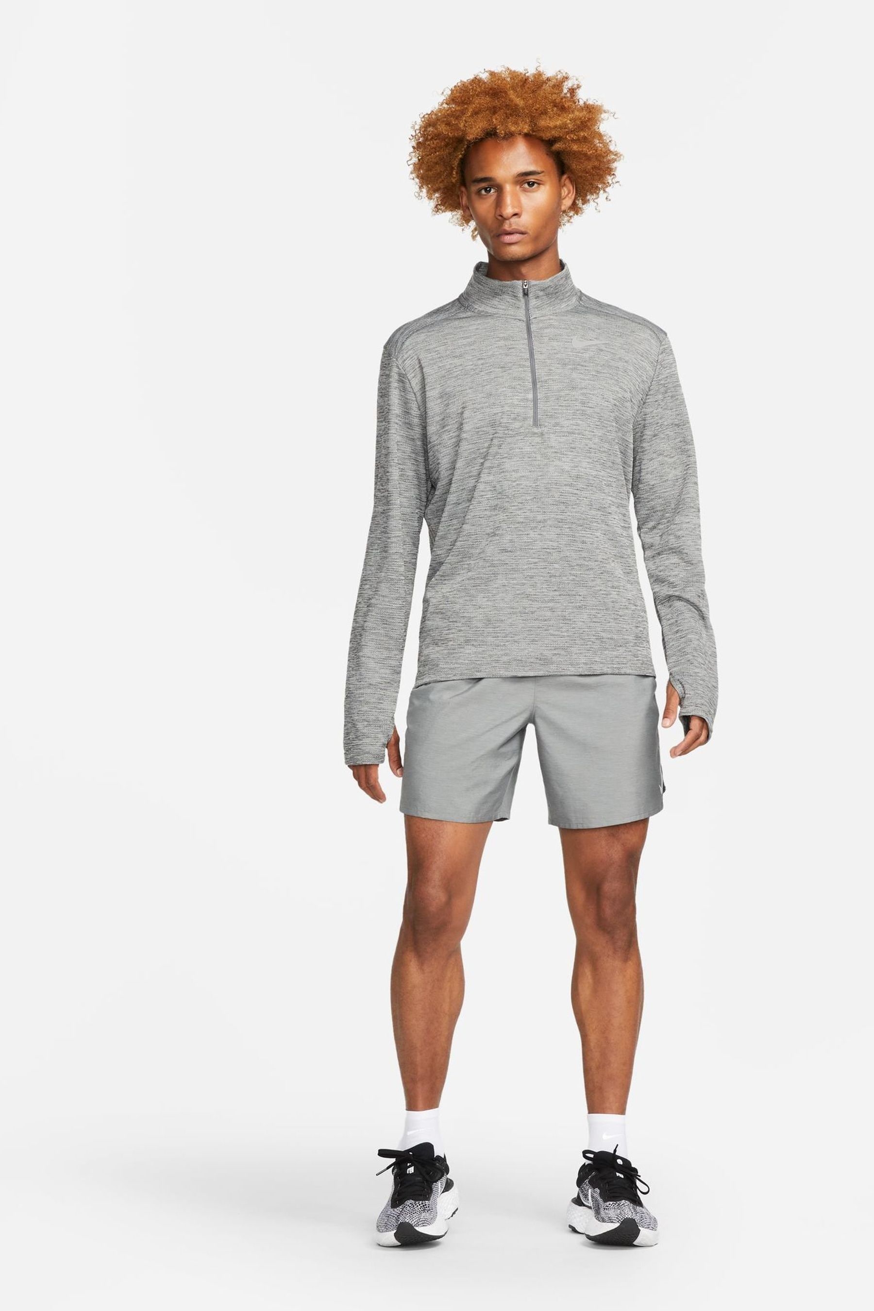 Buy Nike Grey Pacer Half Zip Running Top from the Next UK online shop