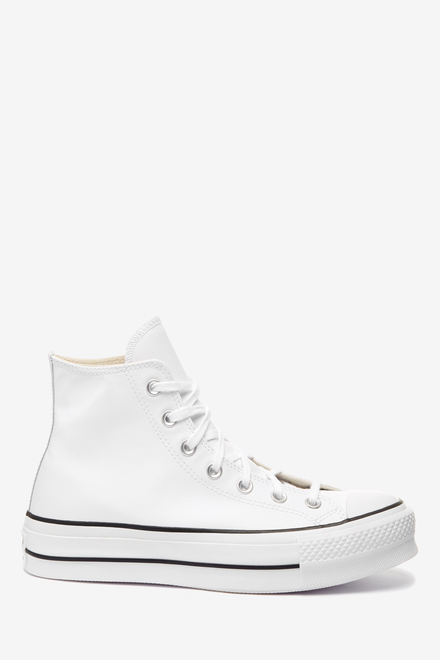Buy Converse Platform Lift Chuck Taylor Leather High Trainers from the Next UK online shop