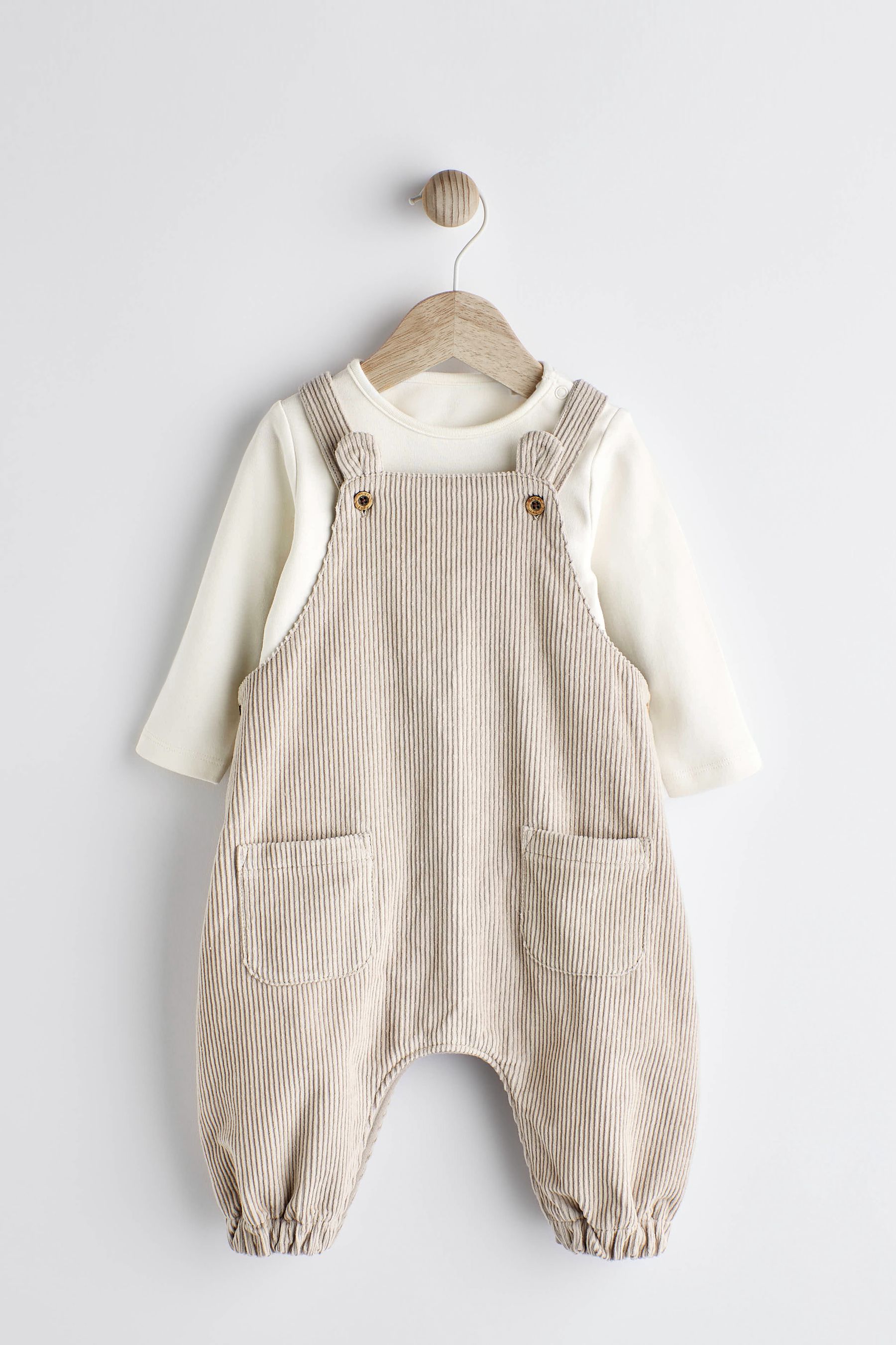 Buy Baby Corduroy Dungarees (0mths2yrs) from Next Belgium