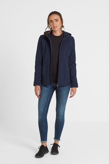 TOG 24 Keld Giacca Softshell Da Donna Con Cappuccio – Impermeabile E Antivento – Fodera In Micropile – Colore Nero, Taglia 8