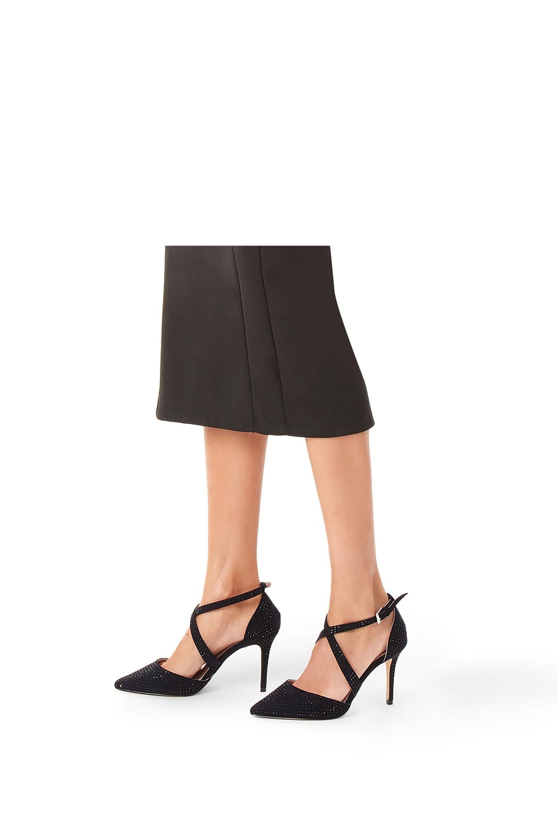 carvela joyful black trainers