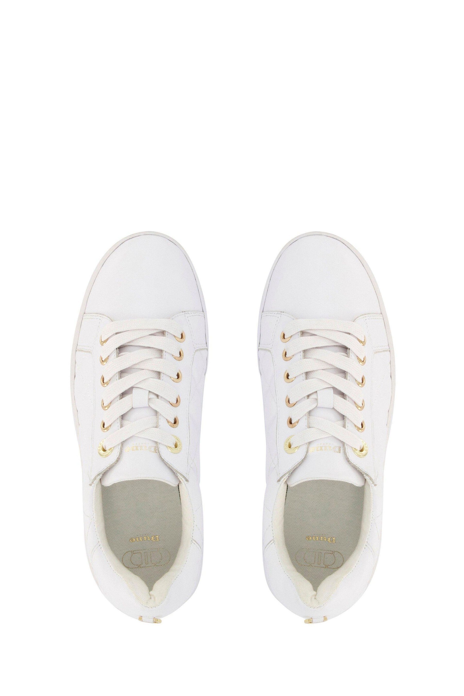 dune quilted trainers