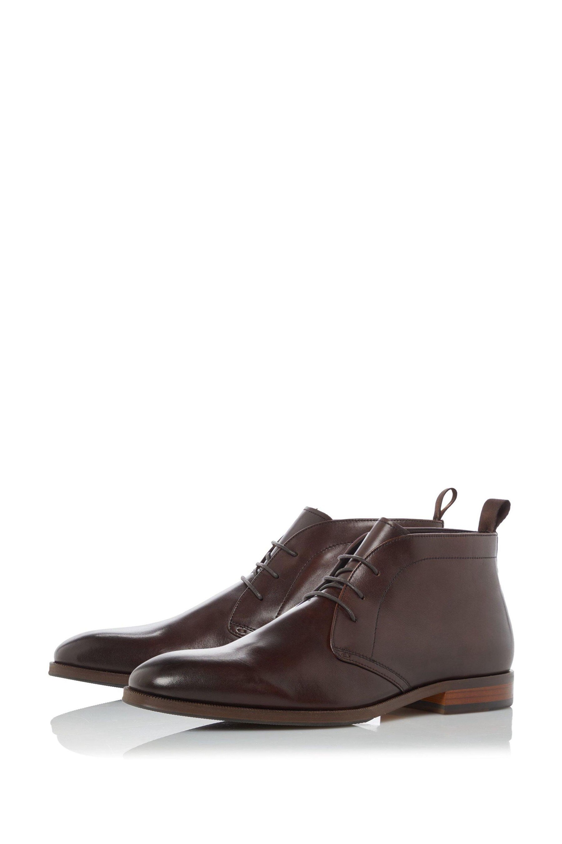 Buy Dune London Brown Marvinn Smart Chukka LaceUp Boots