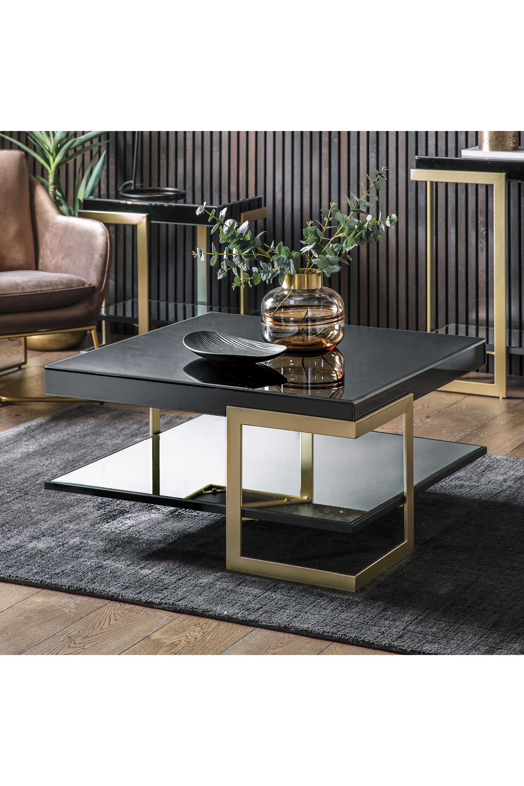 Buy Gallery Home Black Irwin Black Coffee Table from the Next UK online ...