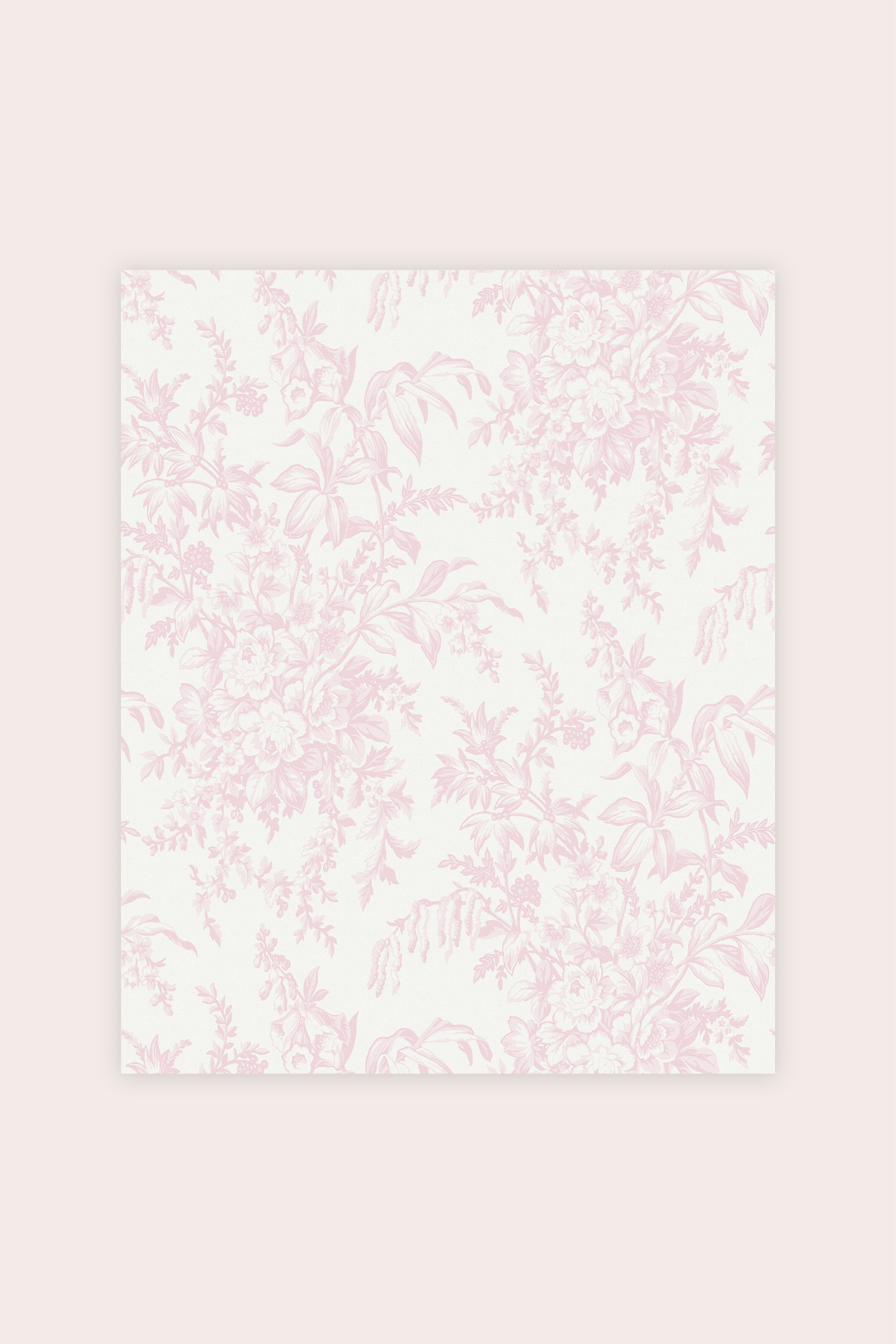 Buy Laura Ashley Petal Picardie Paste The Wall Wallpaper