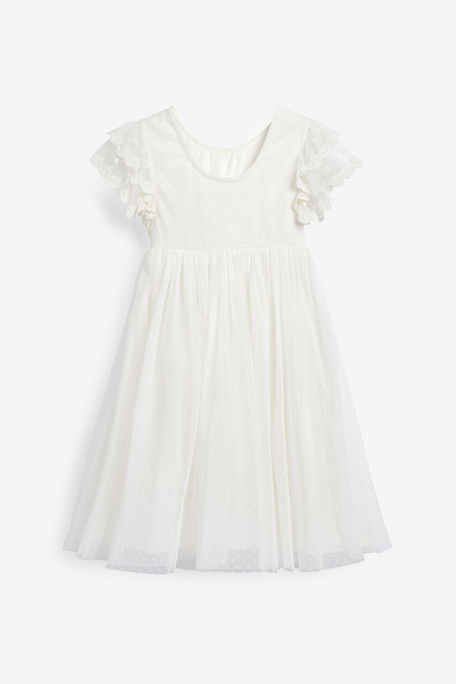 Buy Ivory White Lace Bridesmaid Dress (3-16yrs) from the Next UK online ...