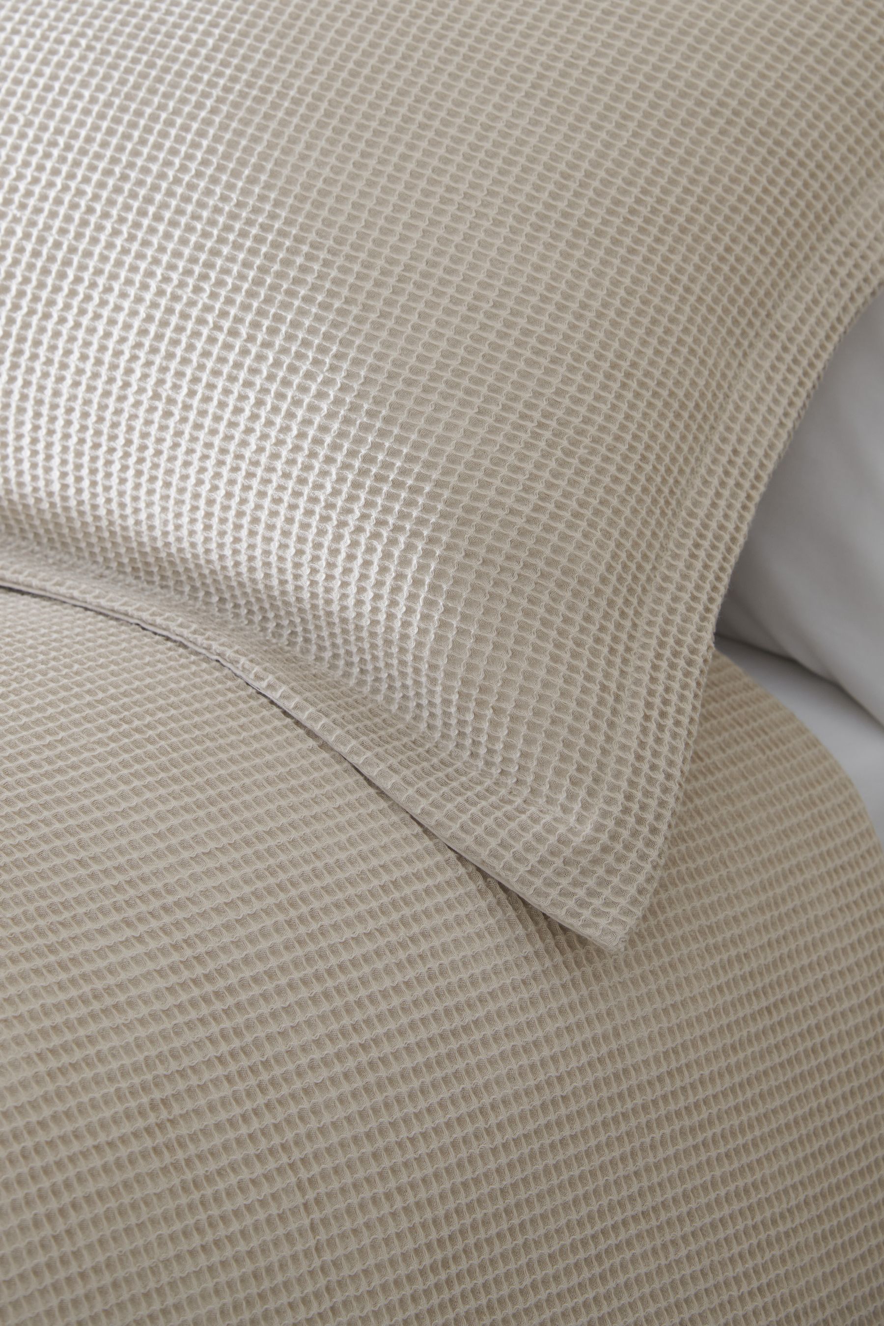 Buy Waffle Duvet Cover And Pillowcase Set from Next Ireland