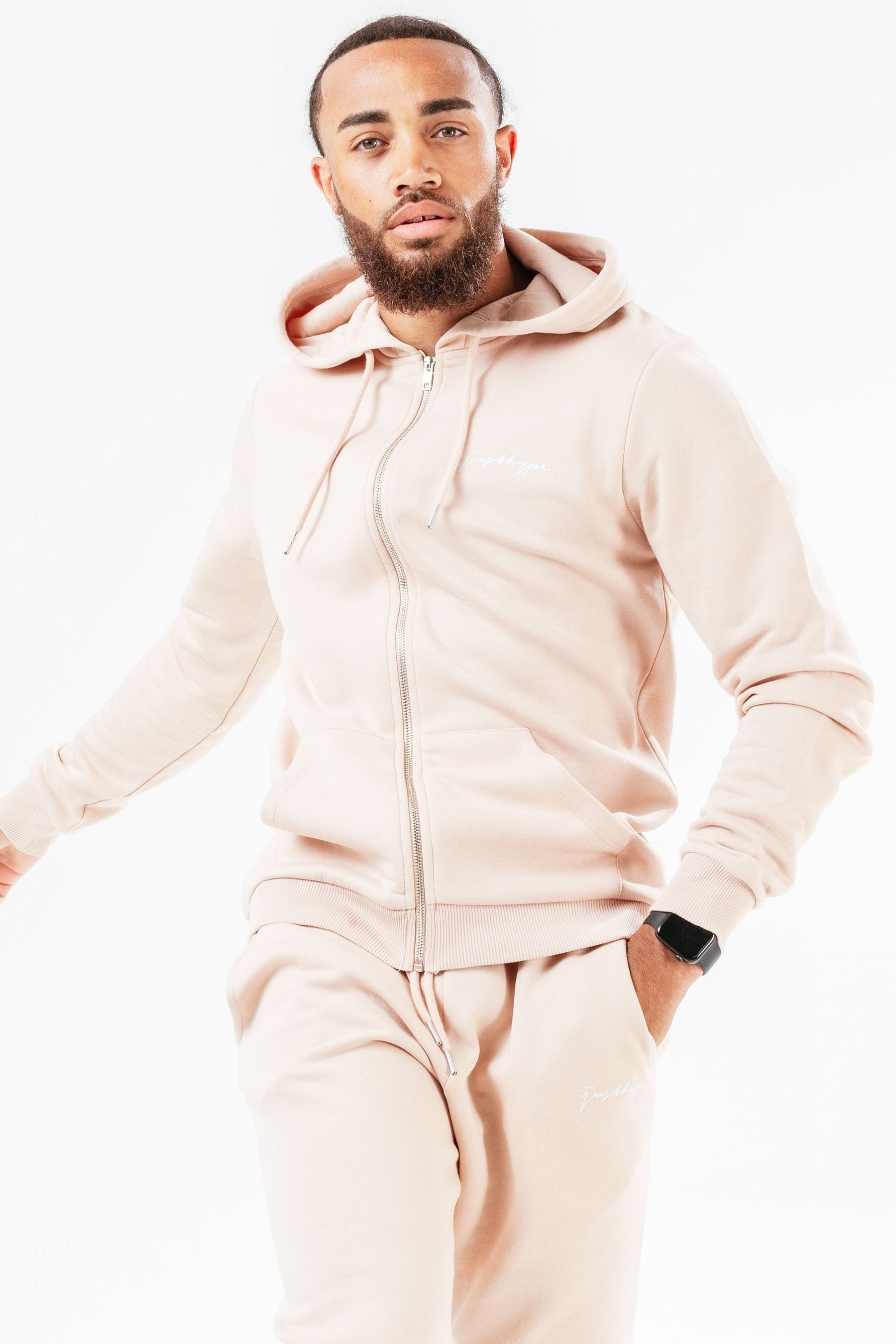 mens cream tracksuit