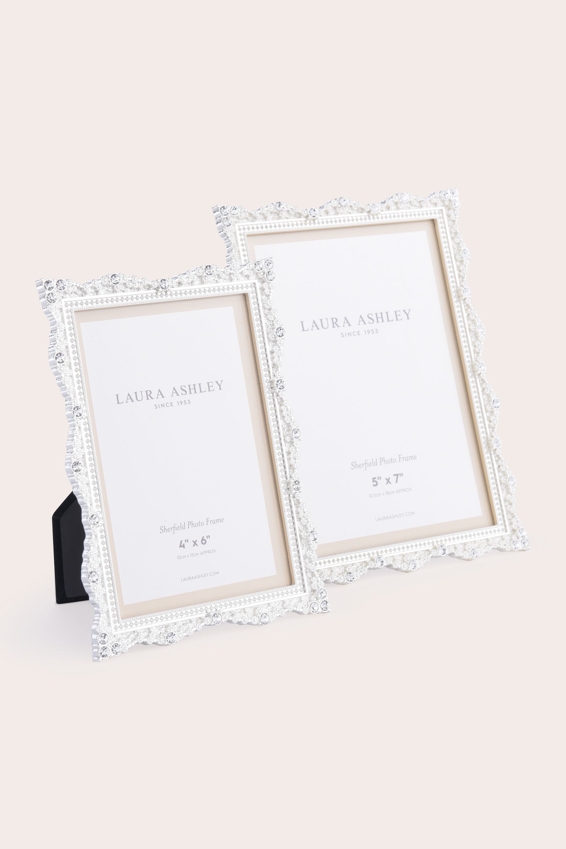 Buy Laura Ashley Silver Sherfield Silver Plated Picture Frame from the