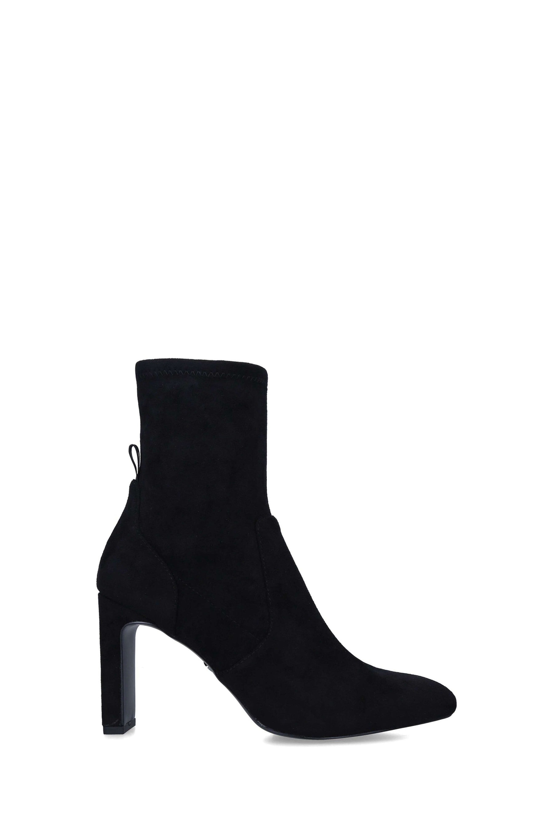 kurt geiger lace up boot in black