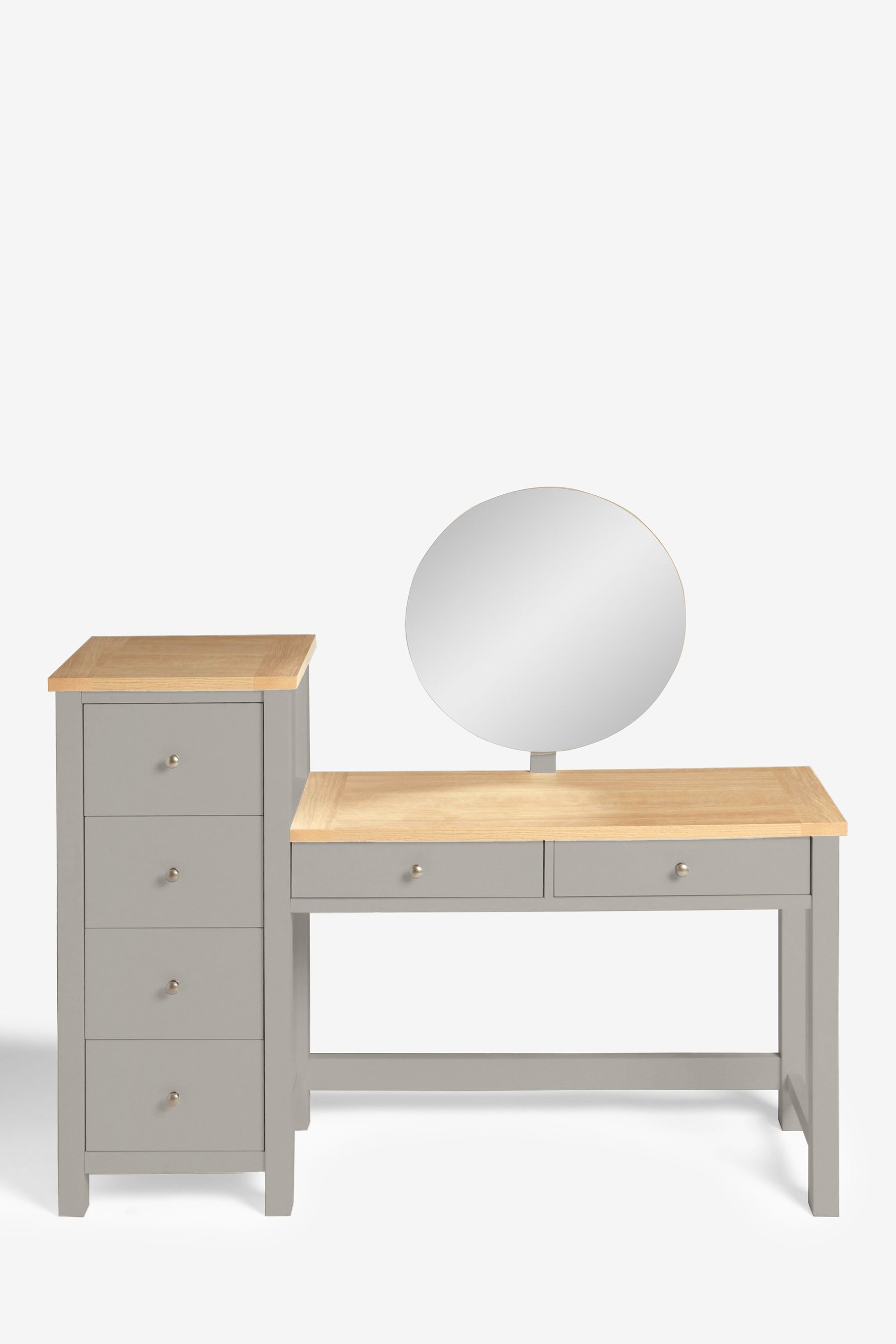 Buy Dove Grey Malvern Paint Effect Side Pedestal Console Dressing Table from the Next UK online shop