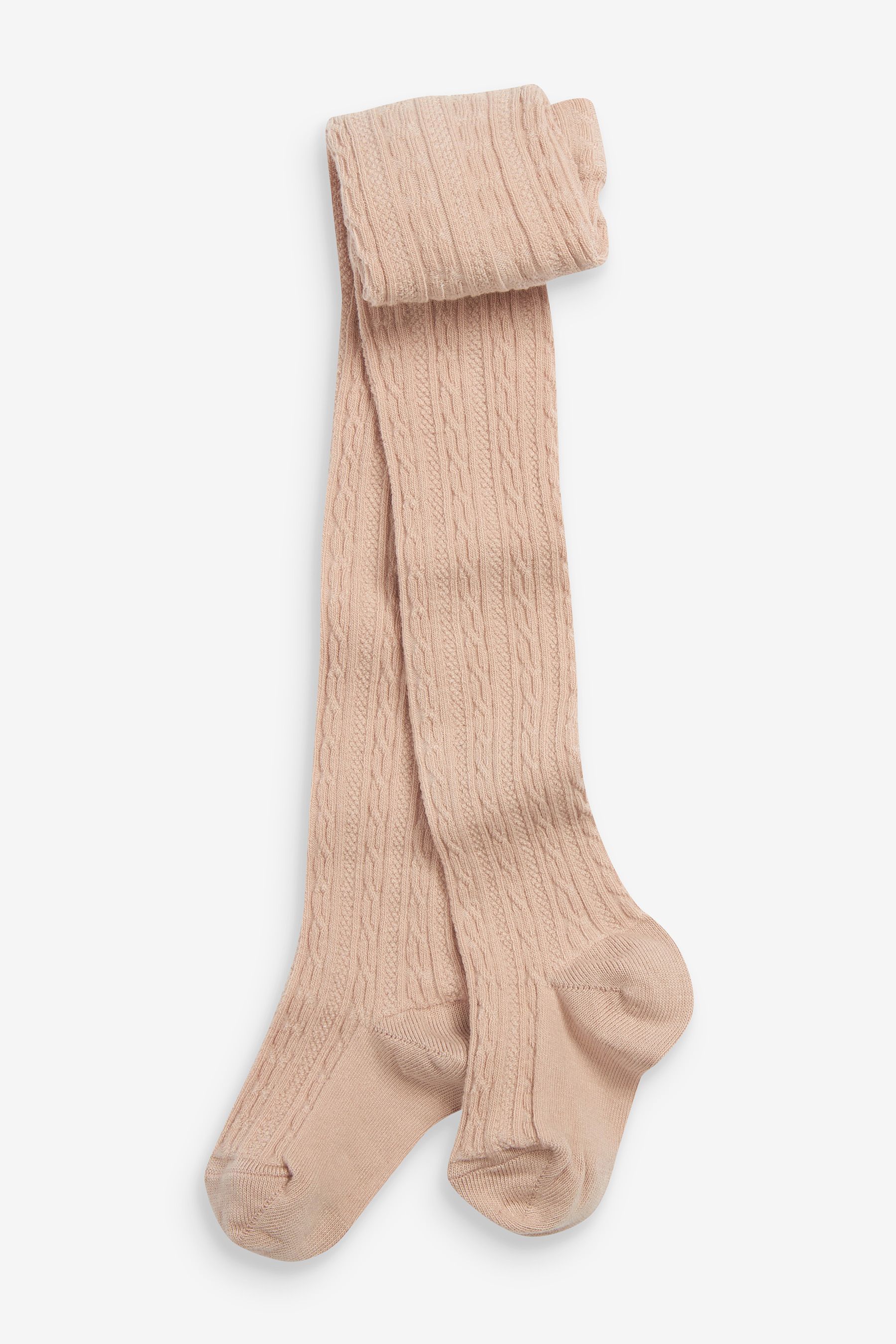 Buy 5 Pack Cotton Rich Cable Tights from Next Belgium