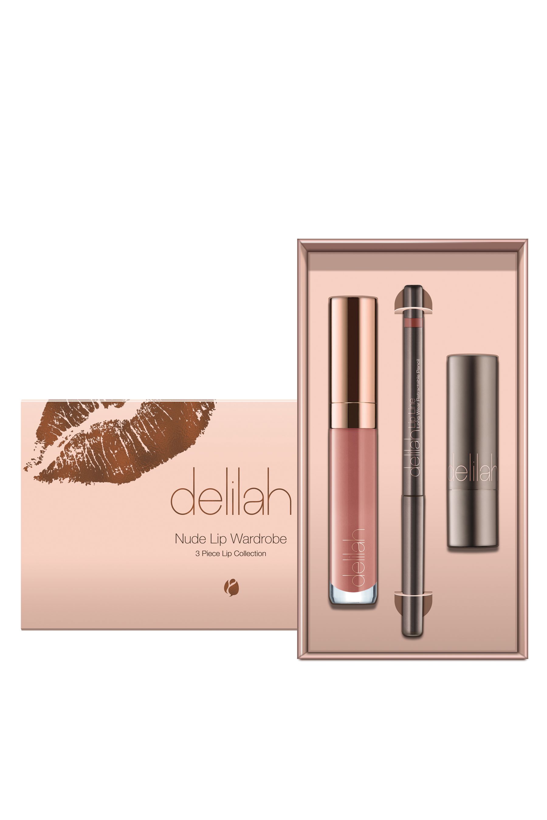 Buy Delilah Nude Lip Trio Gift Set ( Worth £71) from the Laura Ashley online shop