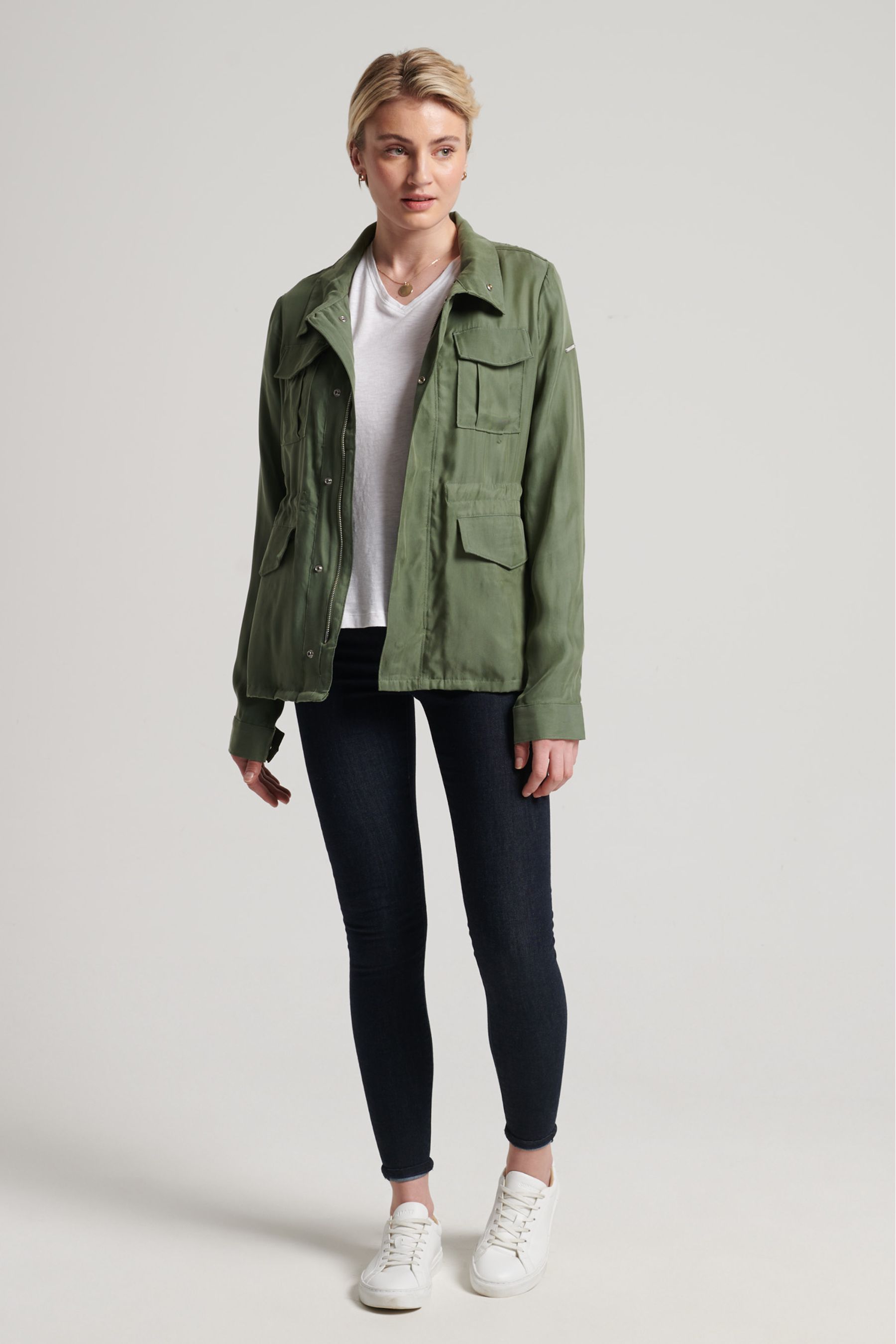 Buy Superdry Cupro Womens M65 Jacket from Next Ireland