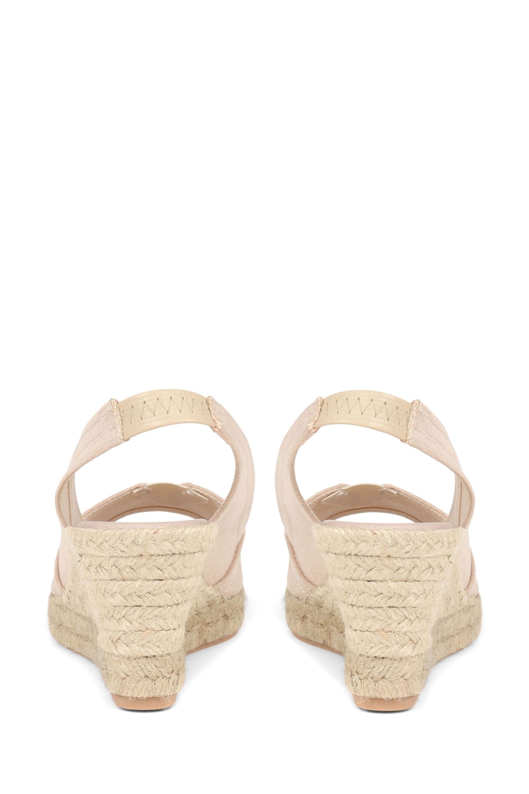 Buy Pavers Peep Toe Wedge Nude Sandals from the Next UK online shop