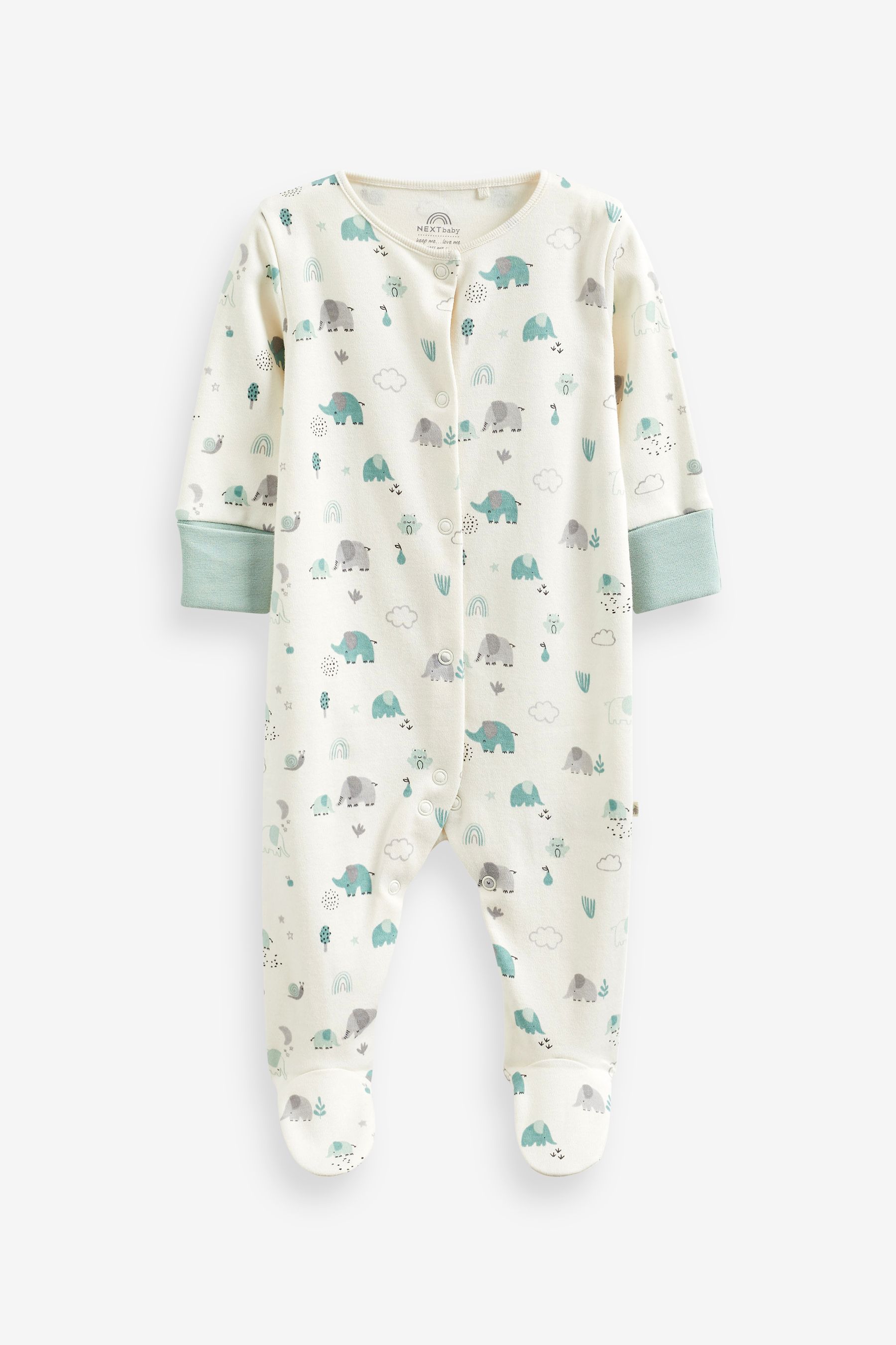 Buy Baby Sleepsuits 3 Pack (0-2yrs) from Next Ireland