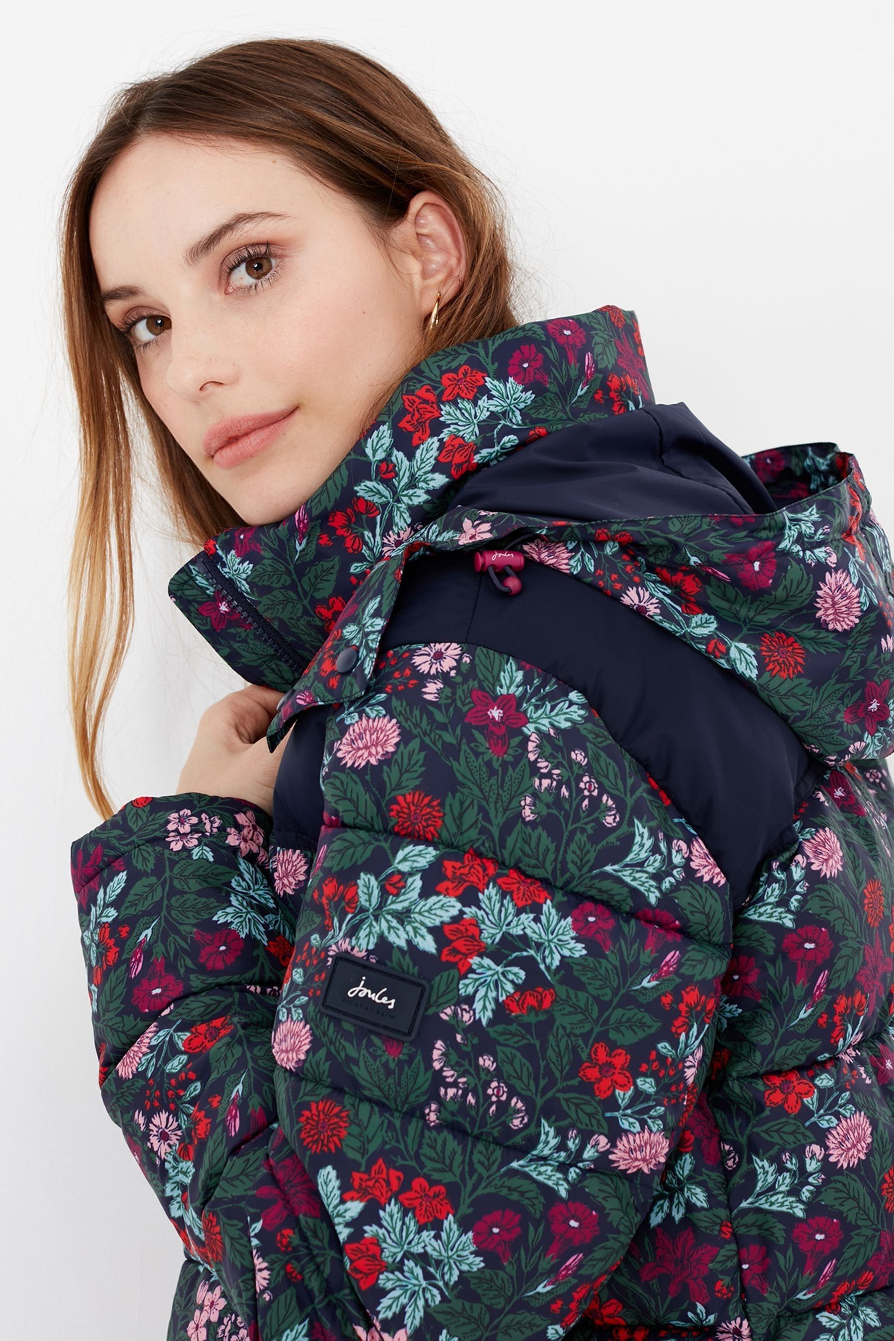 Buy Joules Blue Elberry Super Puffer Jacket from Next Ireland