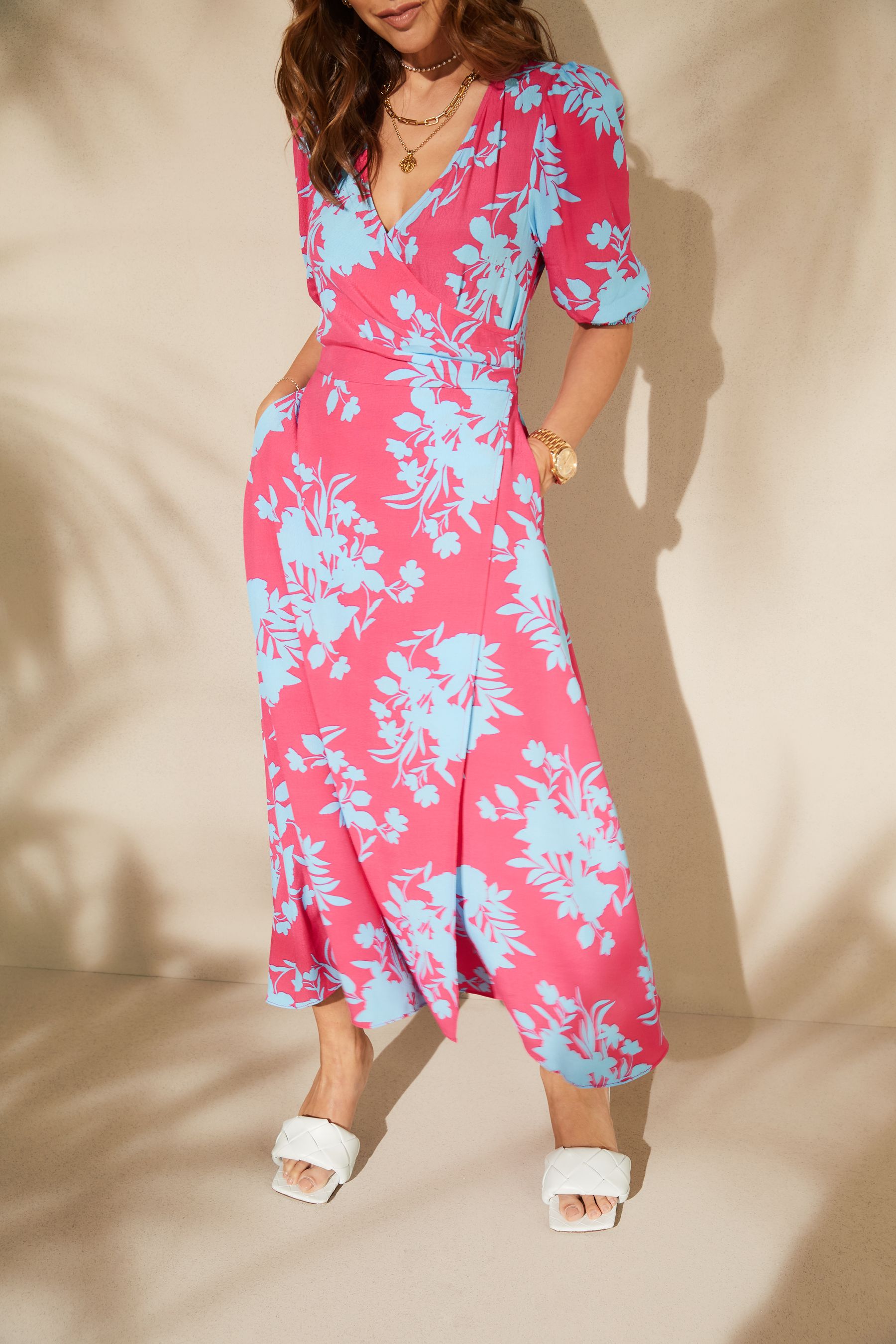 Buy Myleene Klass Wrap Dress from Next Ireland