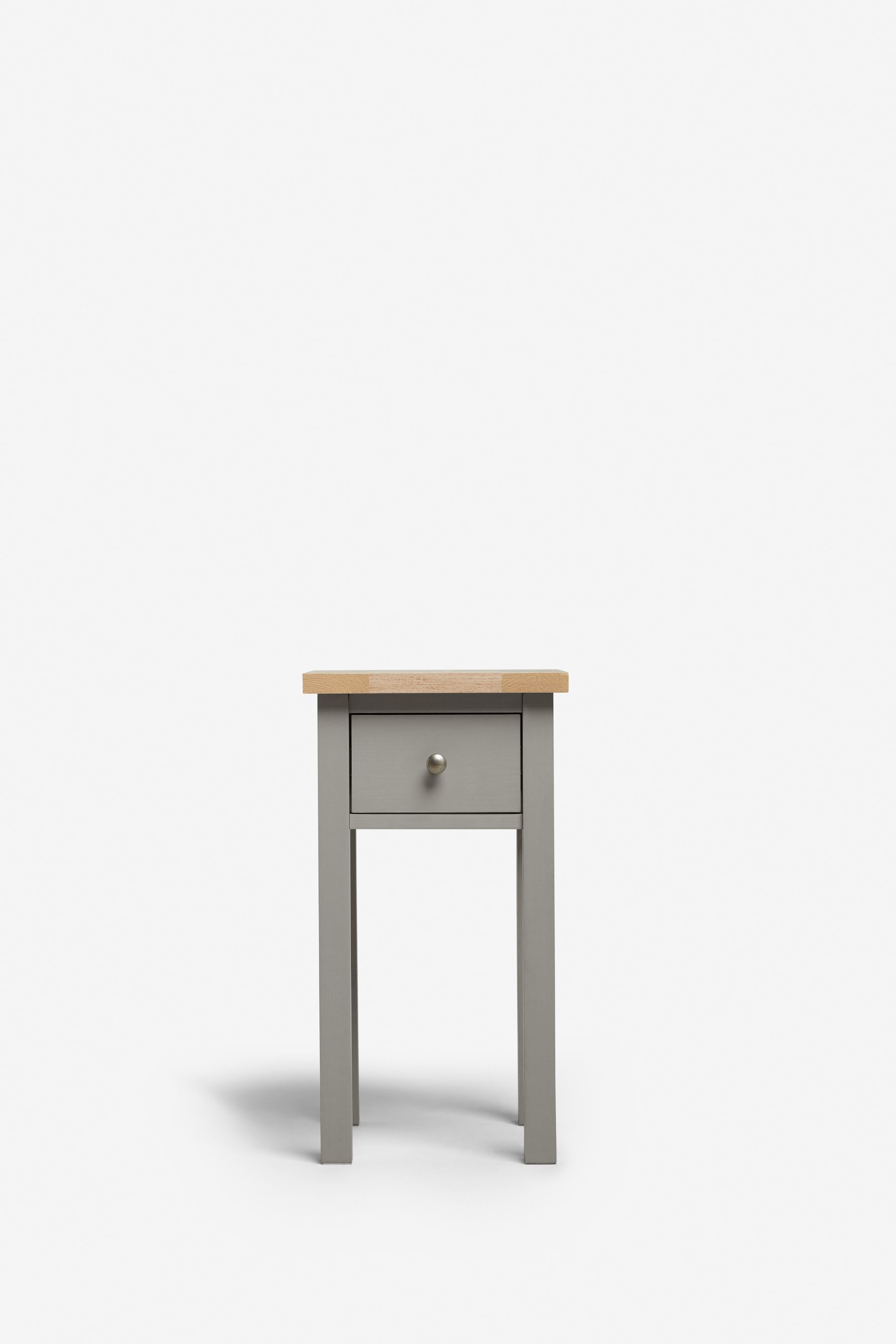 Buy Dove Grey Malvern Paint Effect 1 Drawer Slim Bedside Table from the Next UK online shop