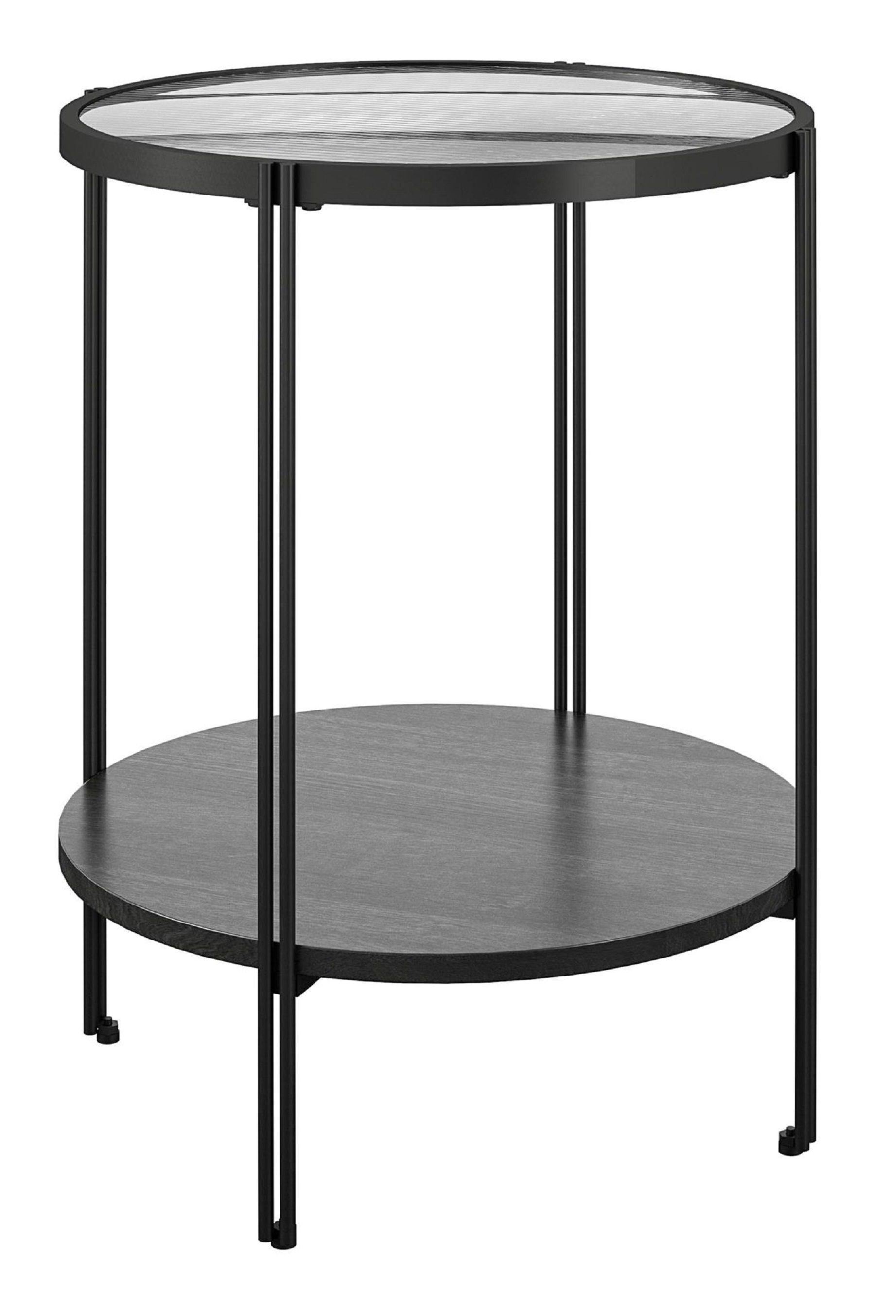 Buy Queer Eye Fluted Glass Wainwright Round Side Table From The Next UK Online Shop