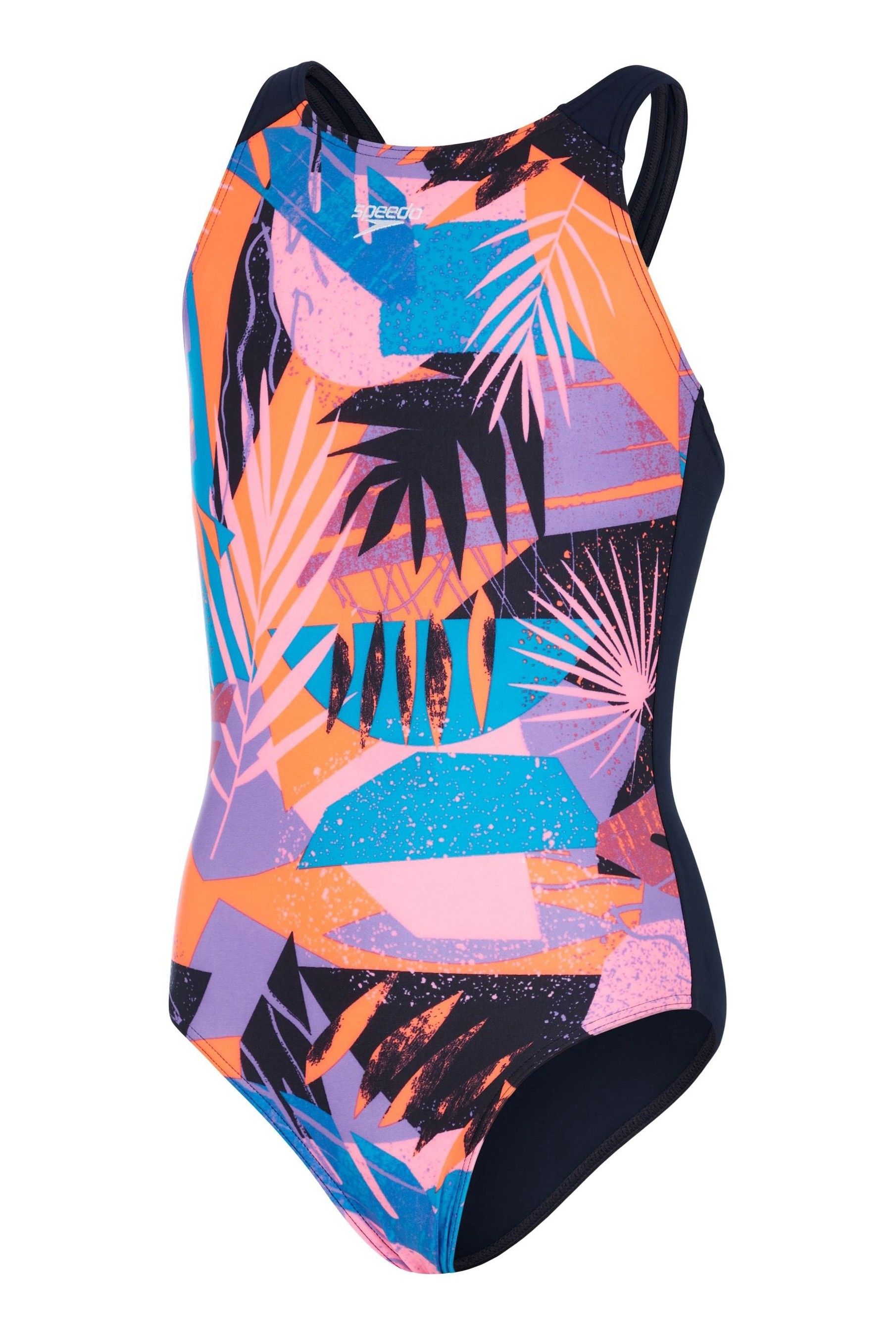 Buy Speedo Red Digital Placement Pulseback Swimsuit from Next Ireland