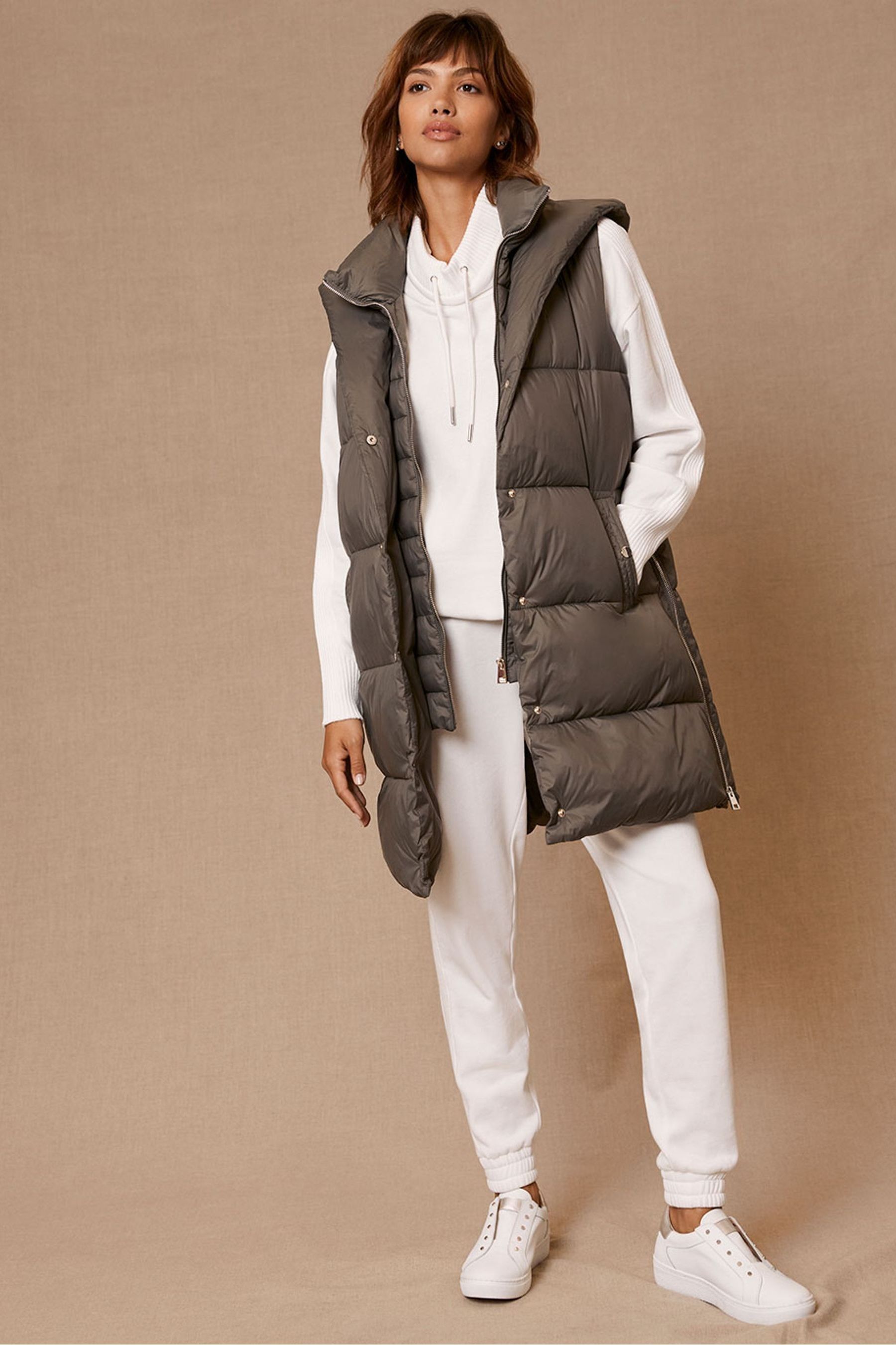 Buy Mint Velvet Layered Quilted Gilet from Next Ireland