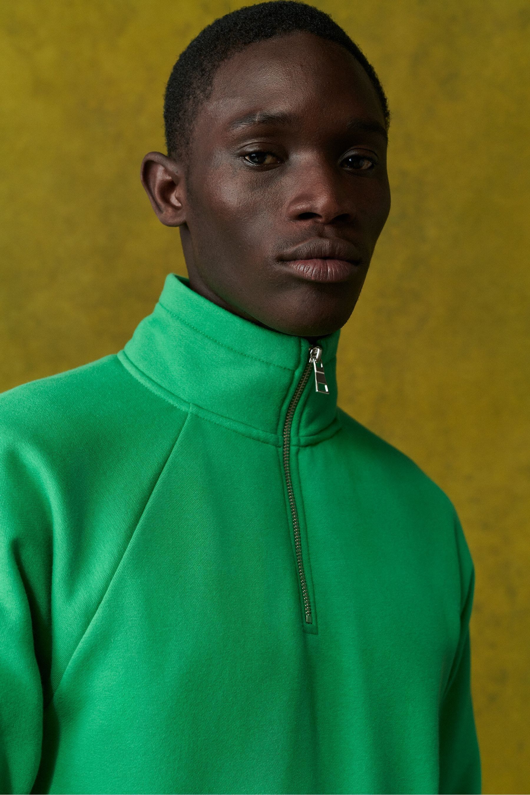 Buy River Island Green Funnel Jacket from Next Ireland