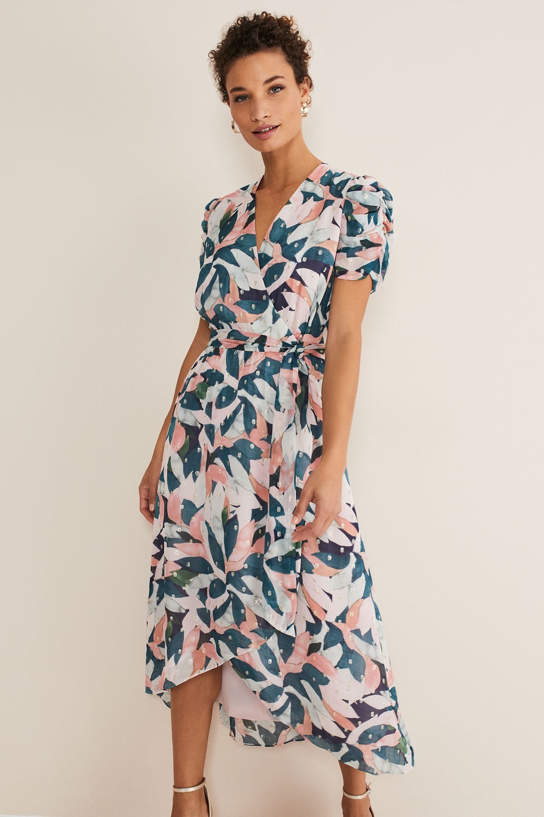 Buy Phase Eight Natural Averie Floral Dress from the Next UK online shop