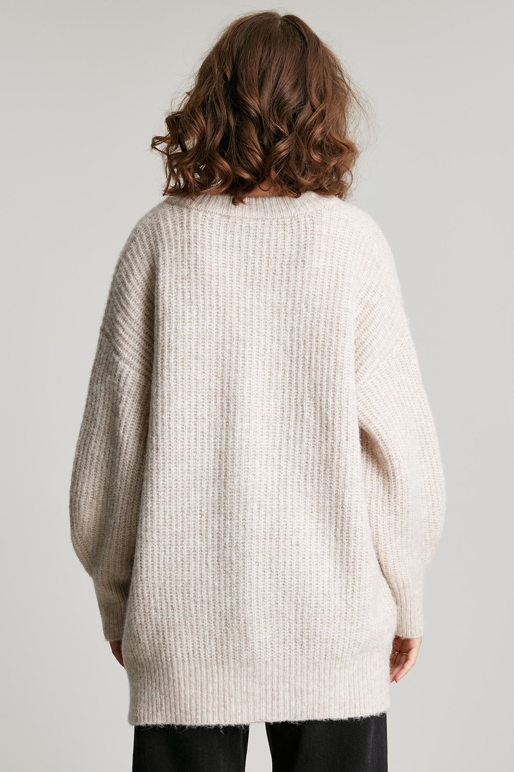 Buy Joules Immy Fluffy Relaxed Natural Cardigan from the Next UK online ...
