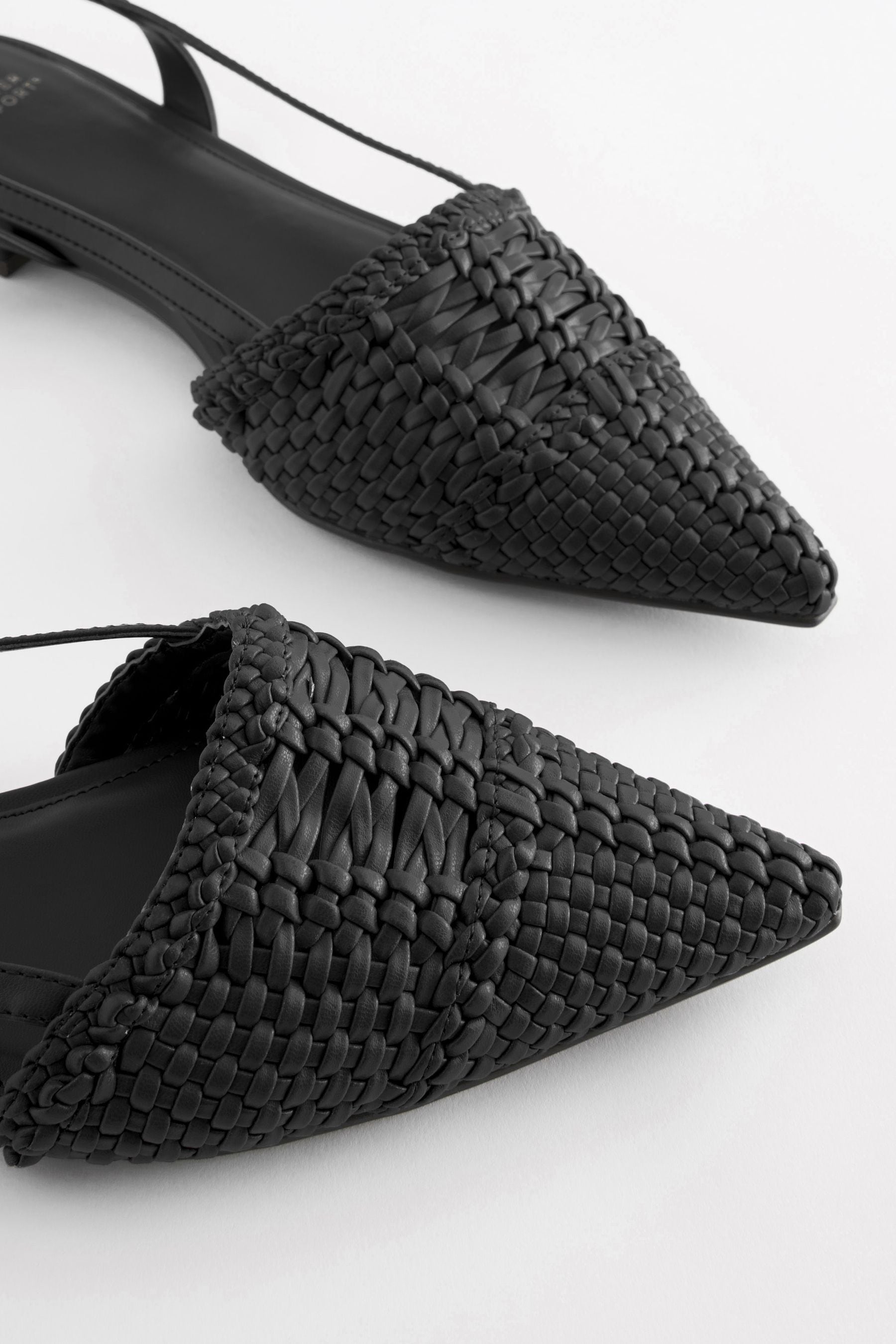 Buy Forever Comfort® Weave Slingback Flat Shoes from Next Ireland