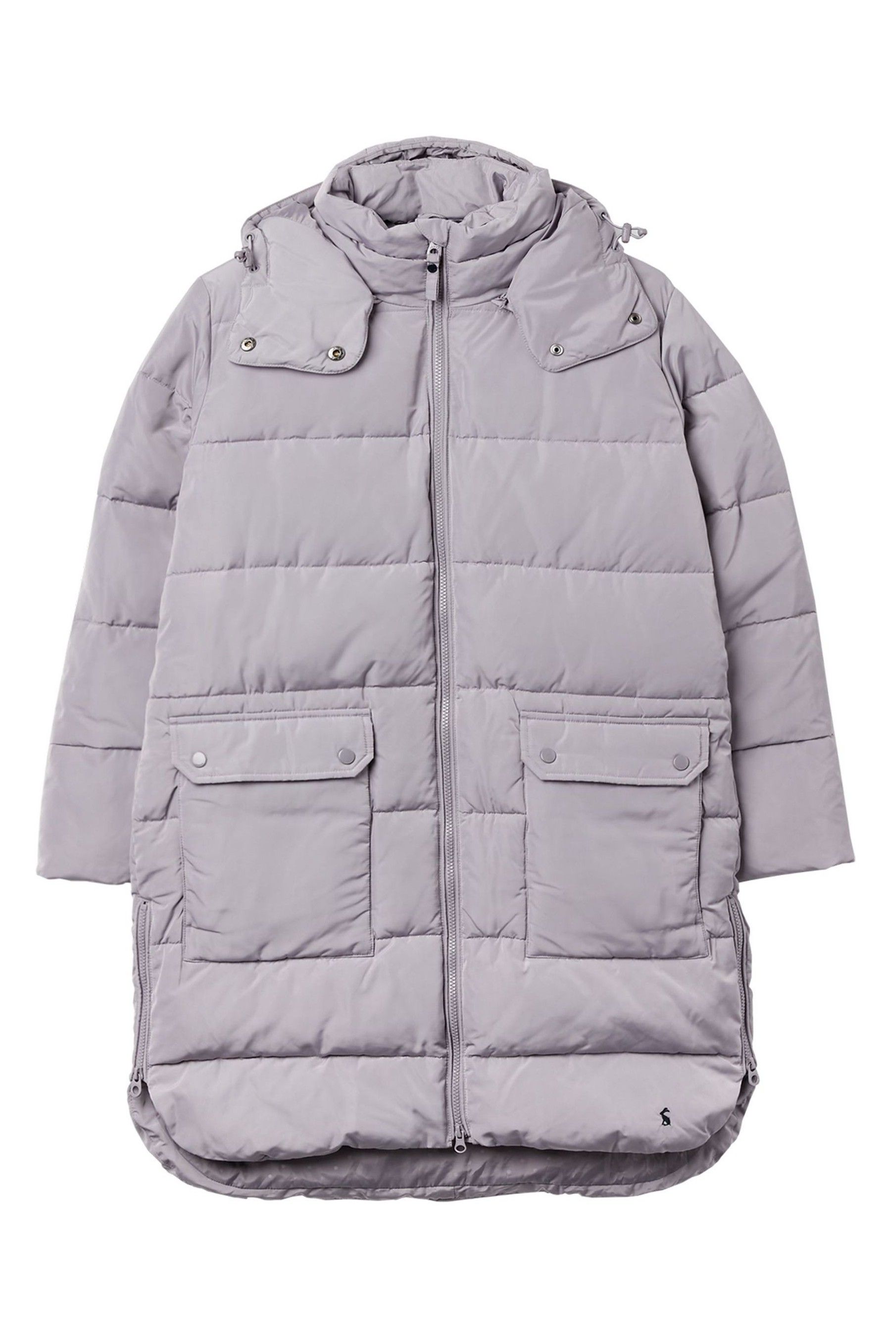 Buy Joules Purple Whitwell Mid Length Puffer Coat from Next Ireland