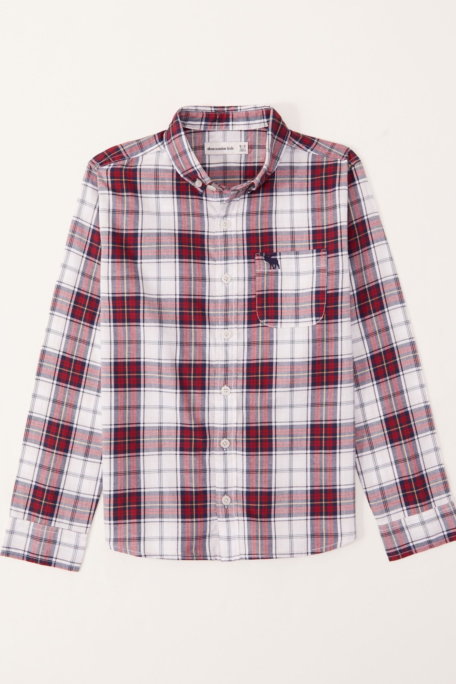 Buy Abercrombie & Fitch Long Sleeve Checked Shirt from Next Ireland