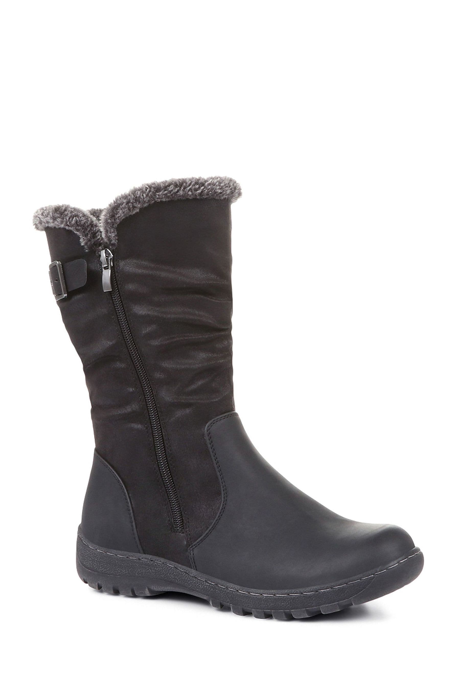 Buy Pavers Lightweight Black Calf Boots from the Next UK online shop