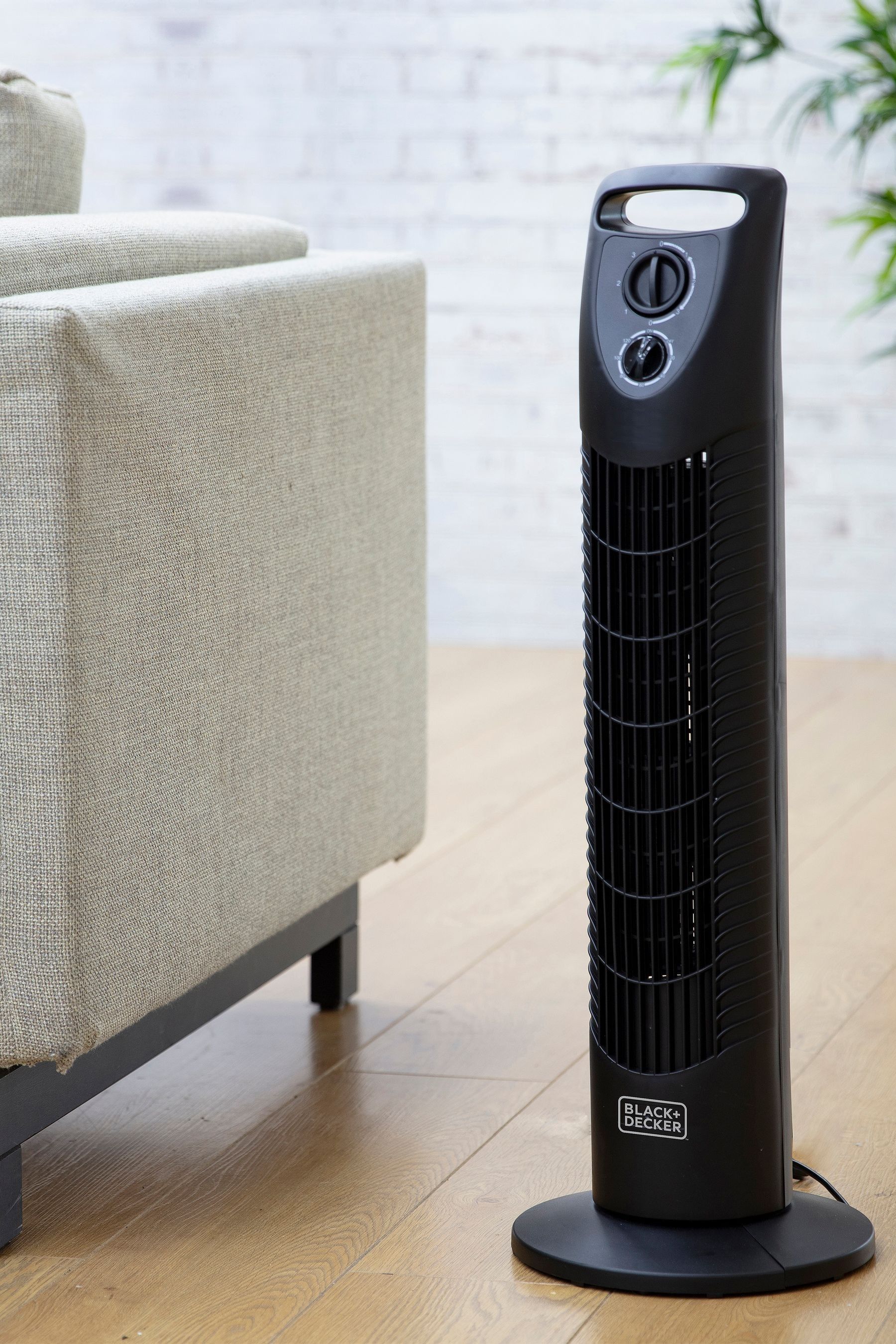 Buy Black & Decker Black Tower Fan from the Next UK online shop