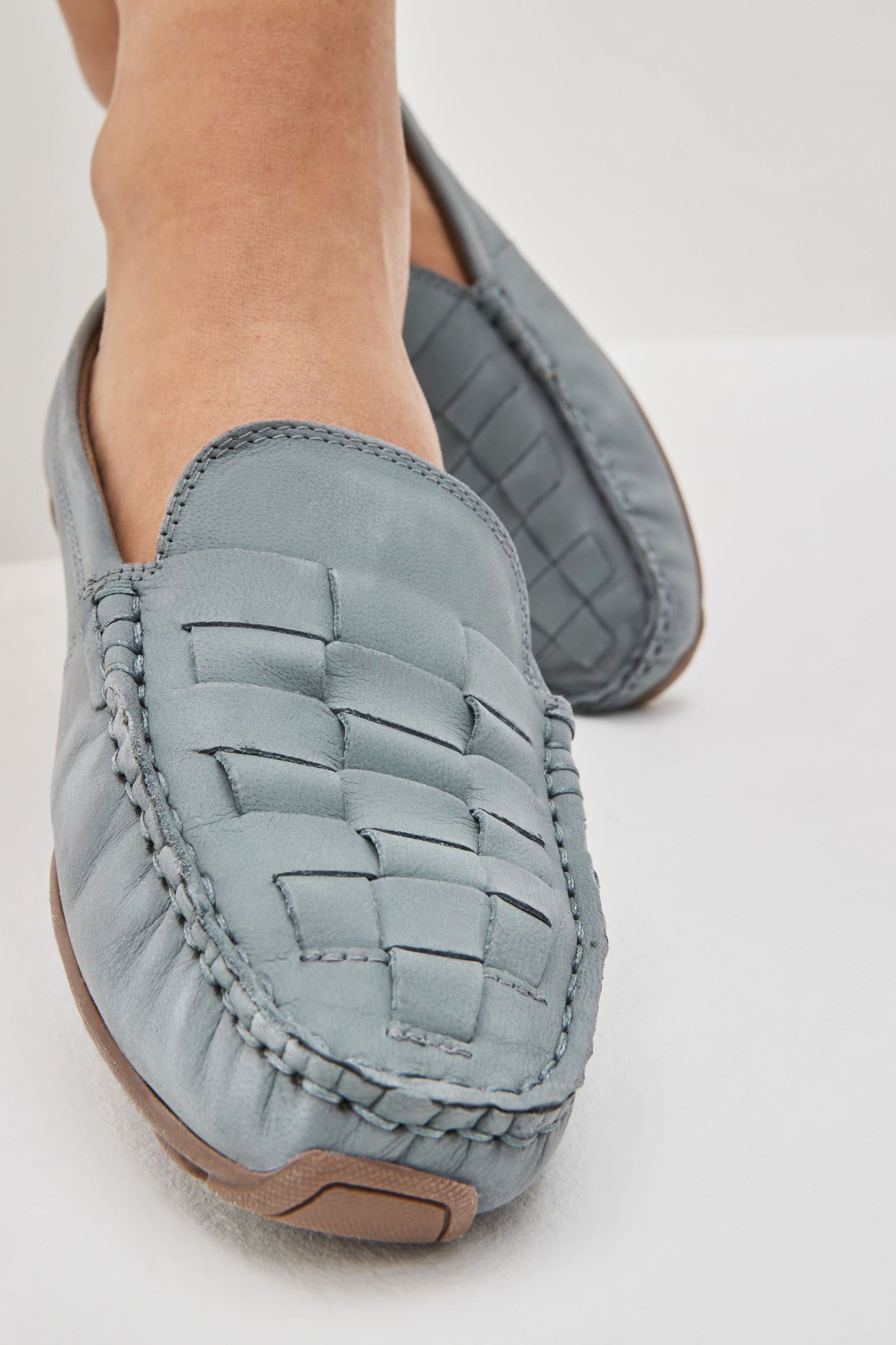 Buy Forever Comfort® Leather Weave Driver Shoes from Next Ireland