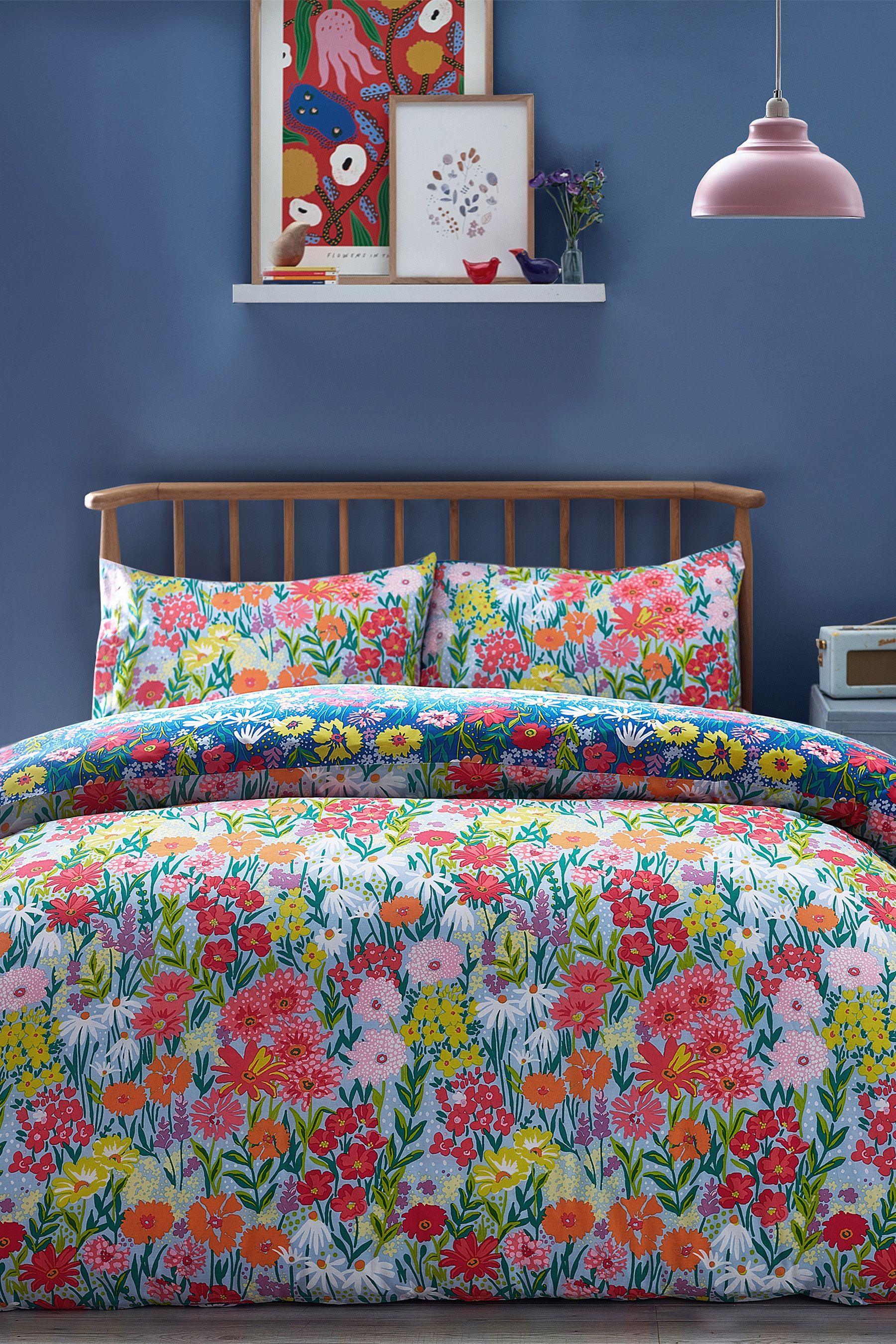 Buy Furn Wild Meadow Floral Reversible Duvet Cover and Pillowcase Set