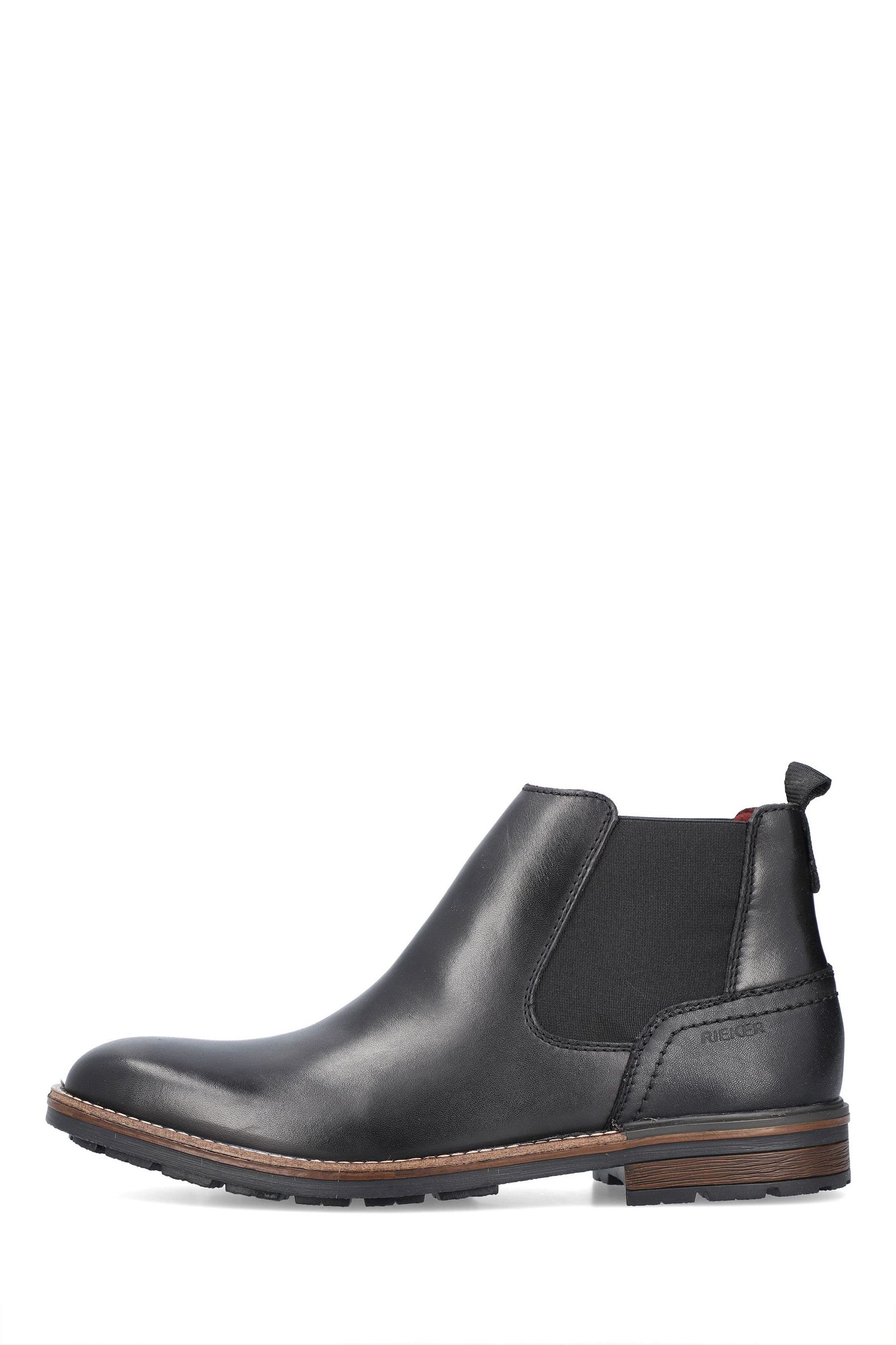 Buy Rieker Mens Zipper Black Boots from Next Ireland