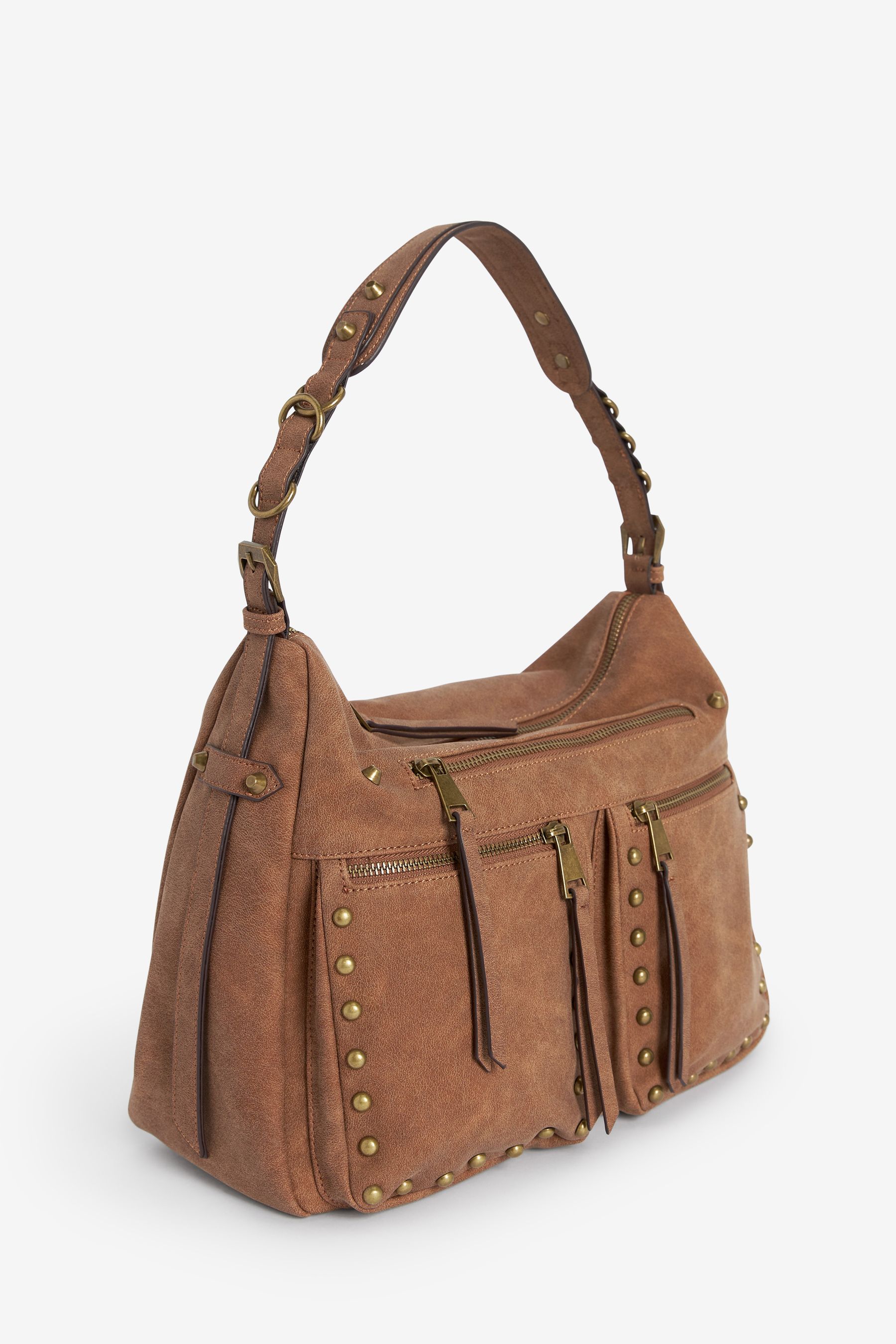 Buy Utility Stud Shoulder Bag from Next Belgium