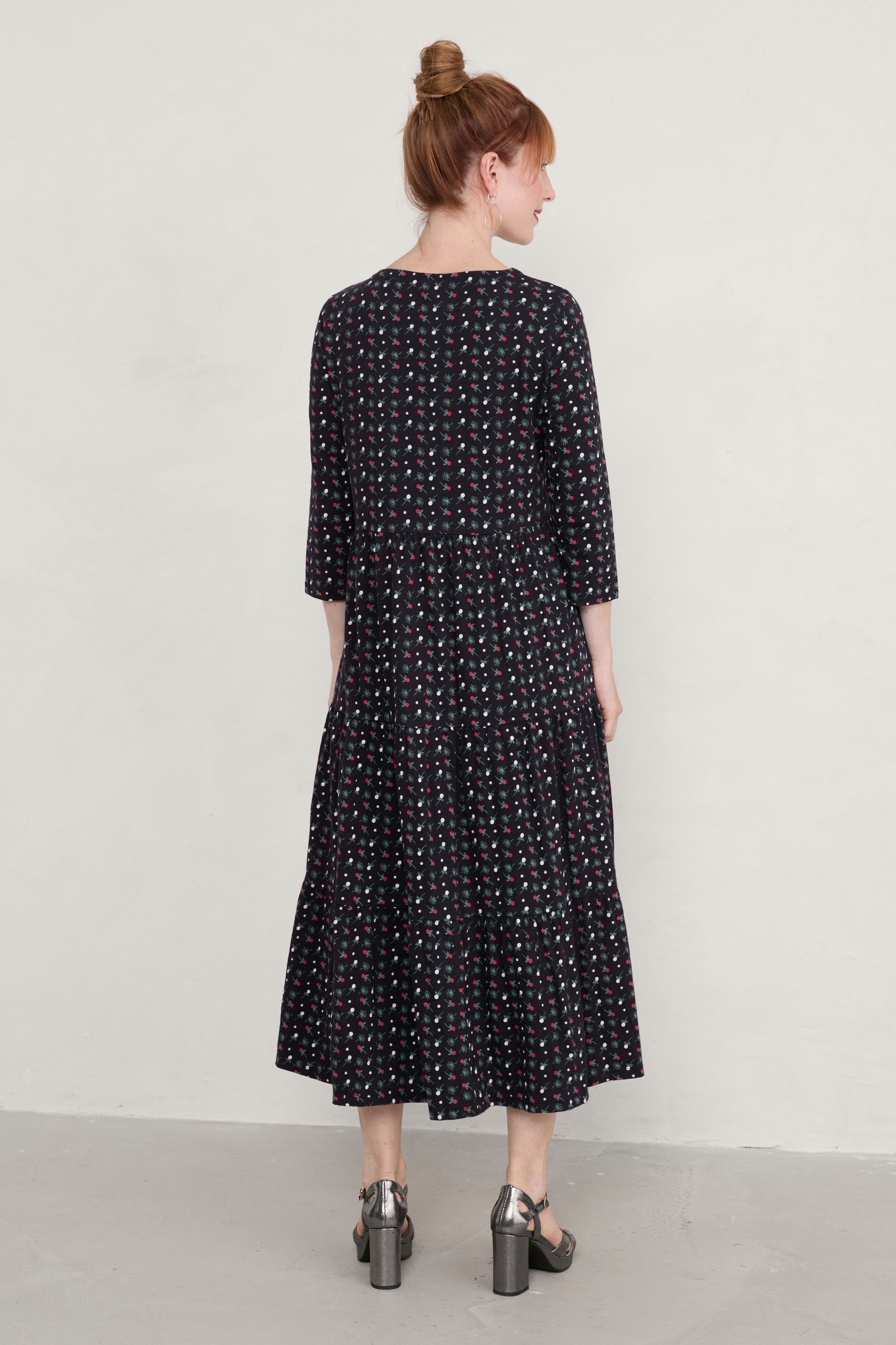 Buy Seasalt Cornwall Black Line Strokes Dress from Next Ireland