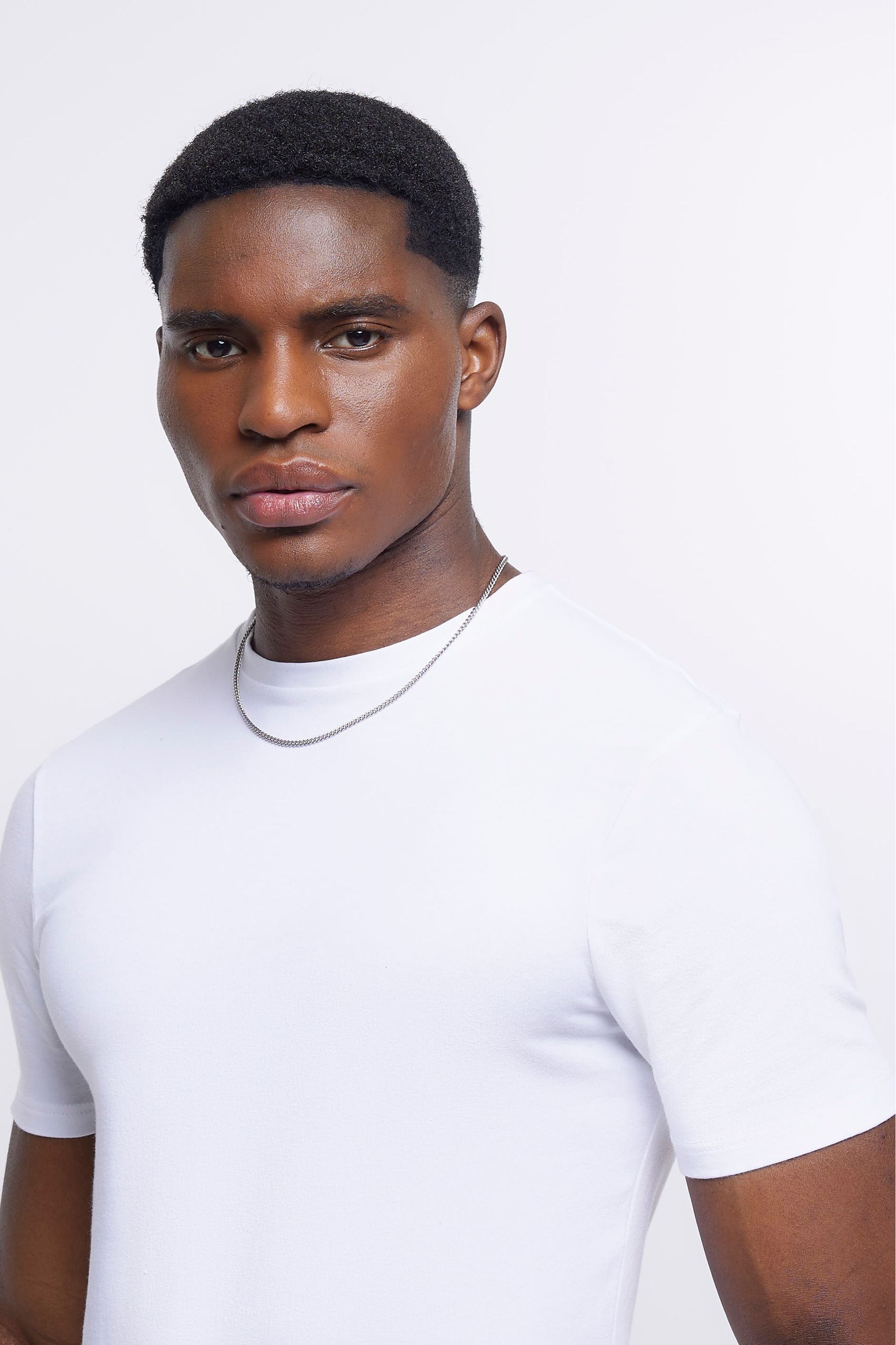 Buy River Island White Muscle TShirts 5 Pack from the Next UK online shop