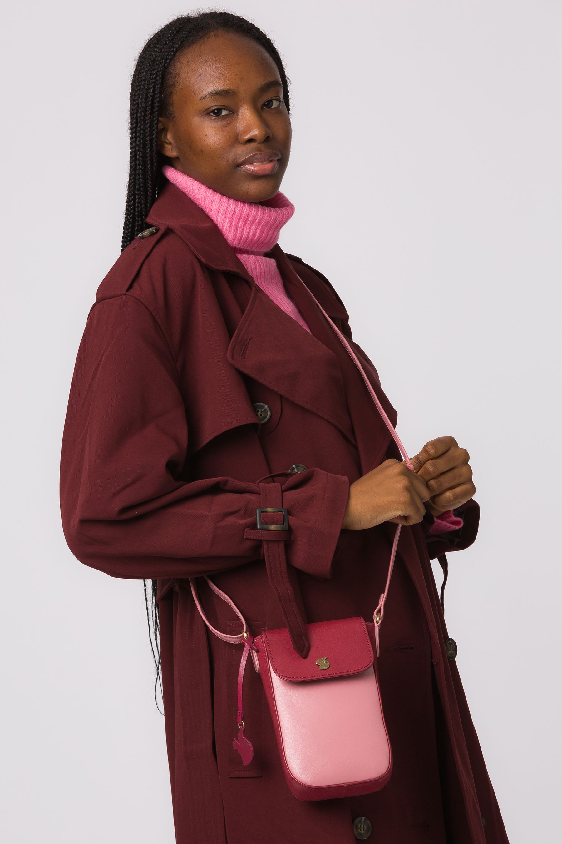 Buy Conkca Buzz Leather CrossBody Phone Bag from the Next UK online shop