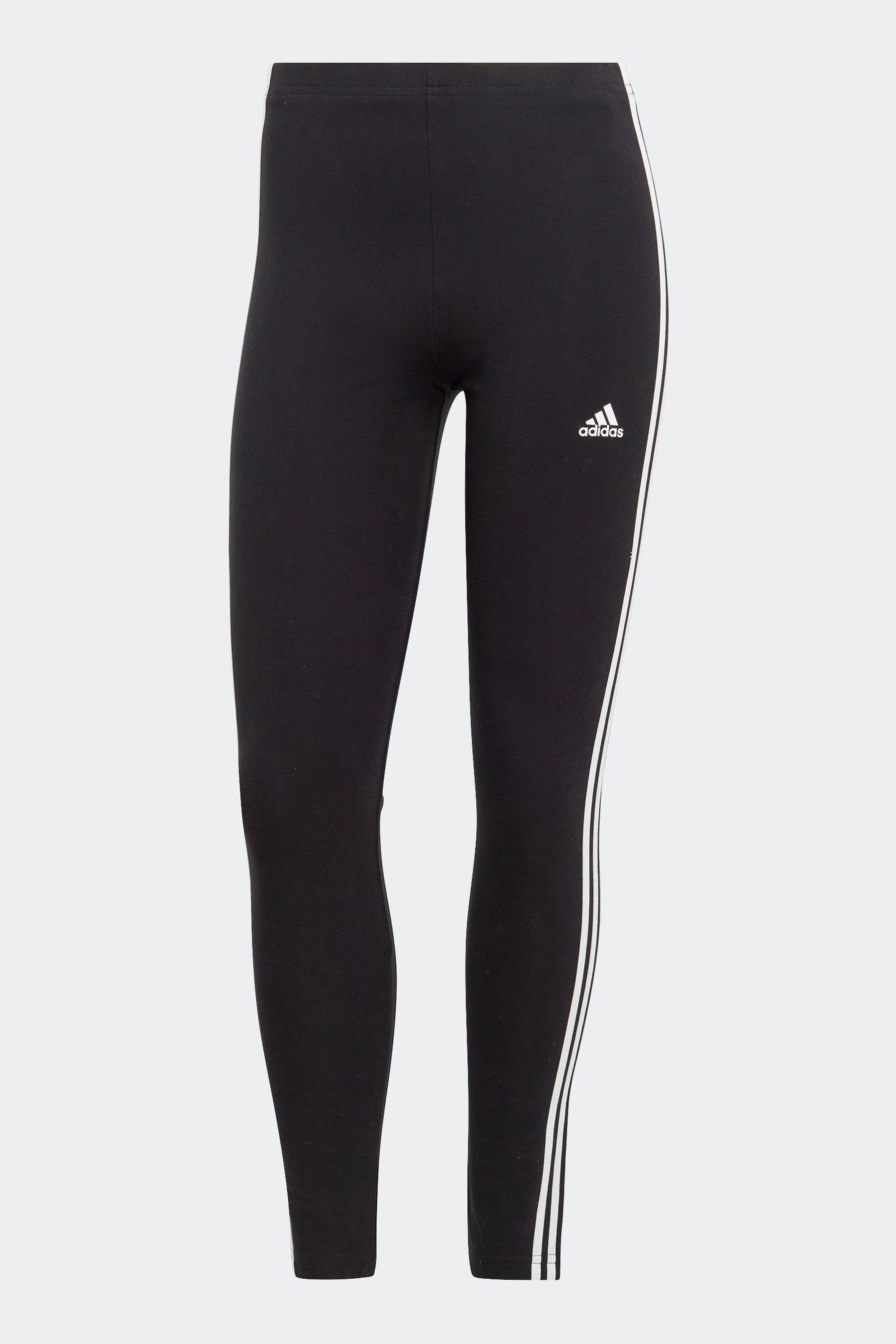 Buy adidas Black Sportswear Essentials 3Stripes HighWaisted Leggings