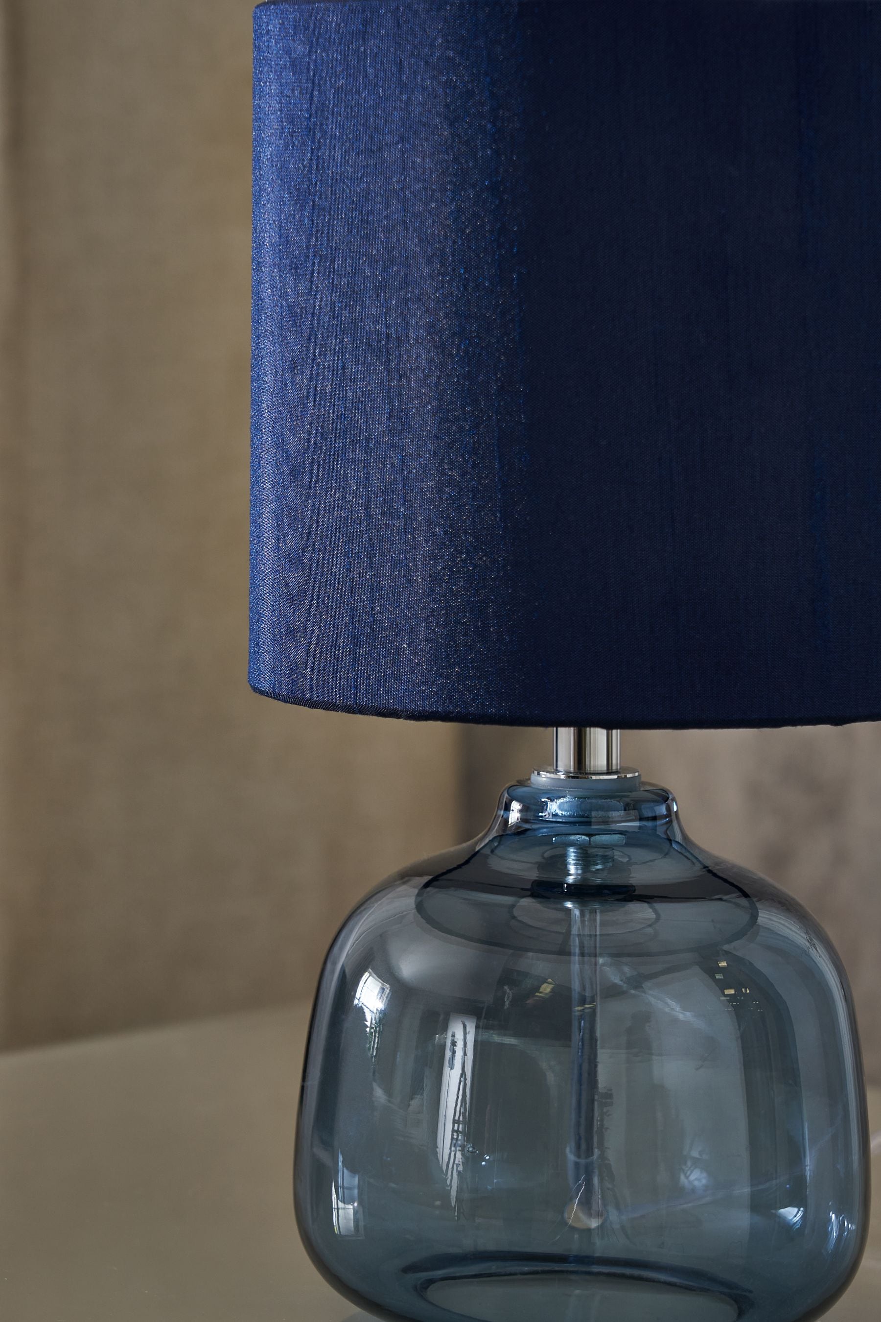 Buy Navy Blue Connor Bedside Table Lamp from the Next UK online shop